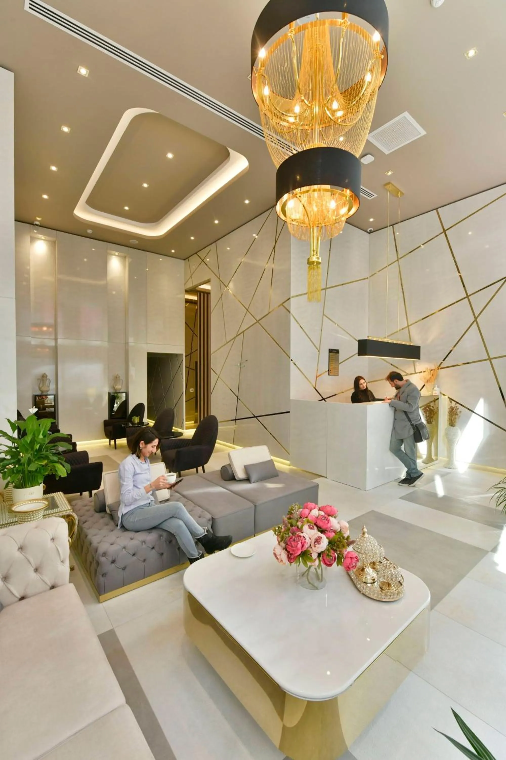 Lobby or reception in Ghan Hotel