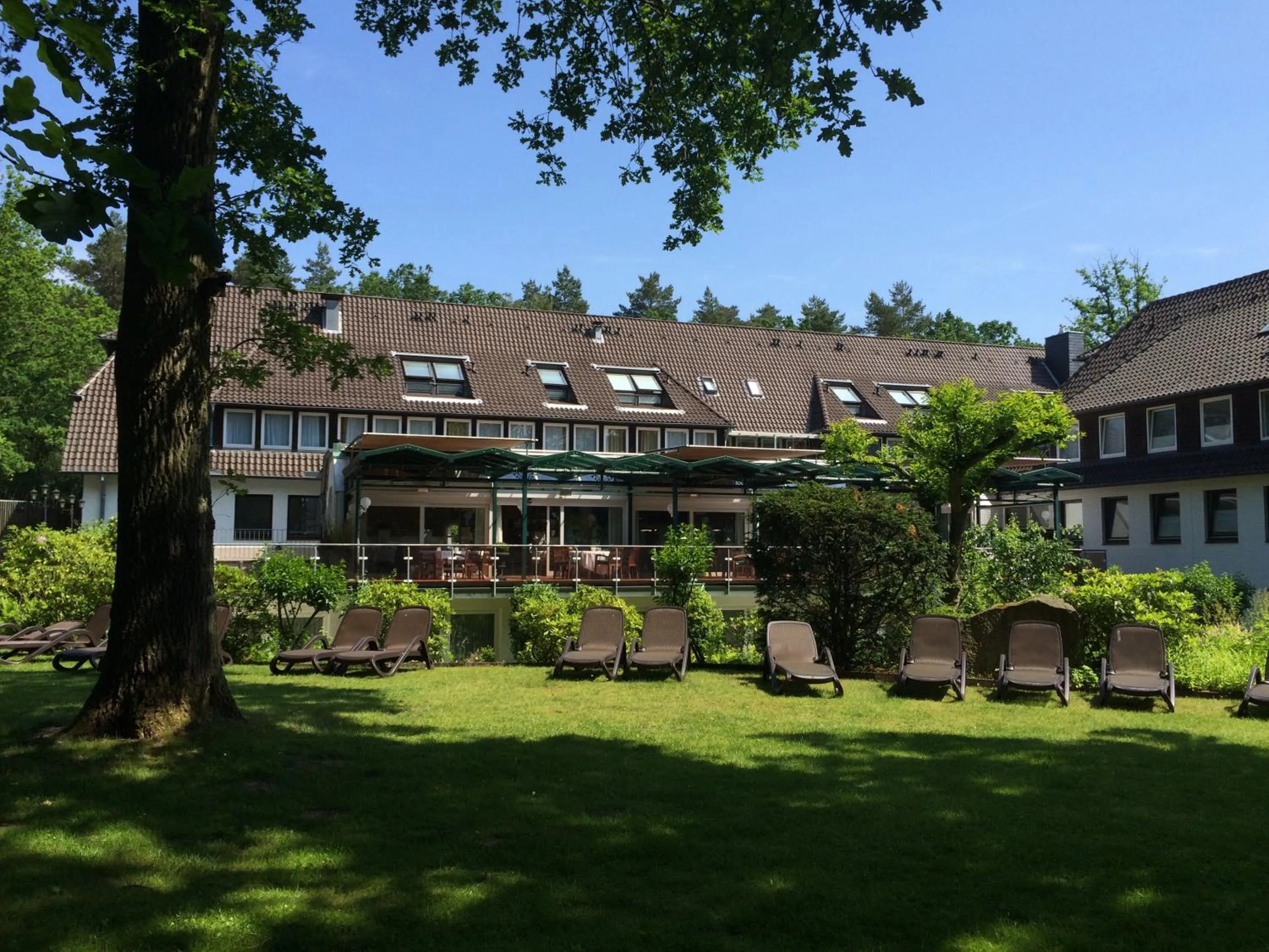 Garden in Ringhotel Fährhaus