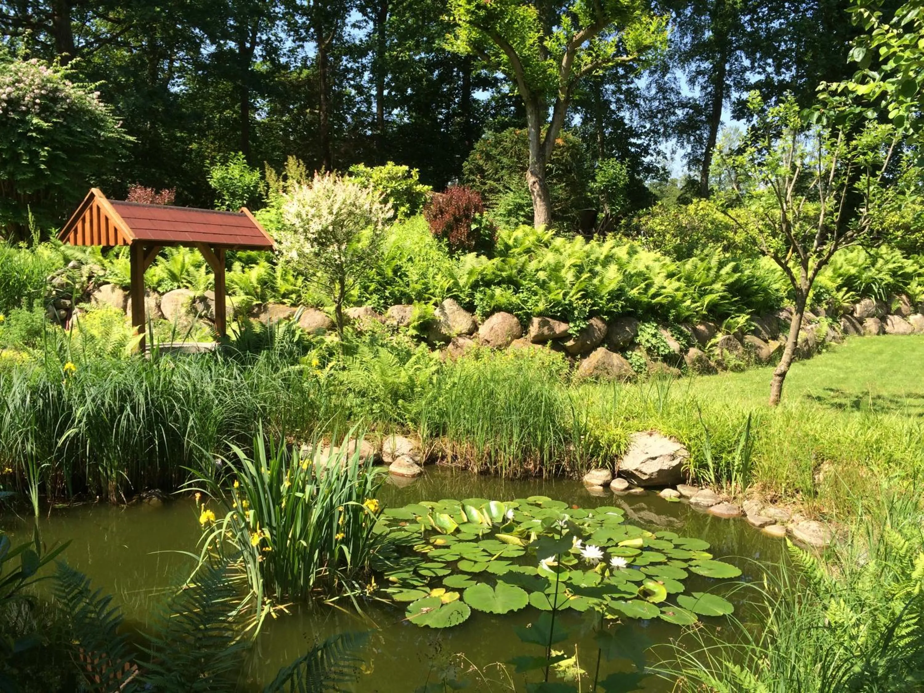 Garden in Ringhotel Fährhaus