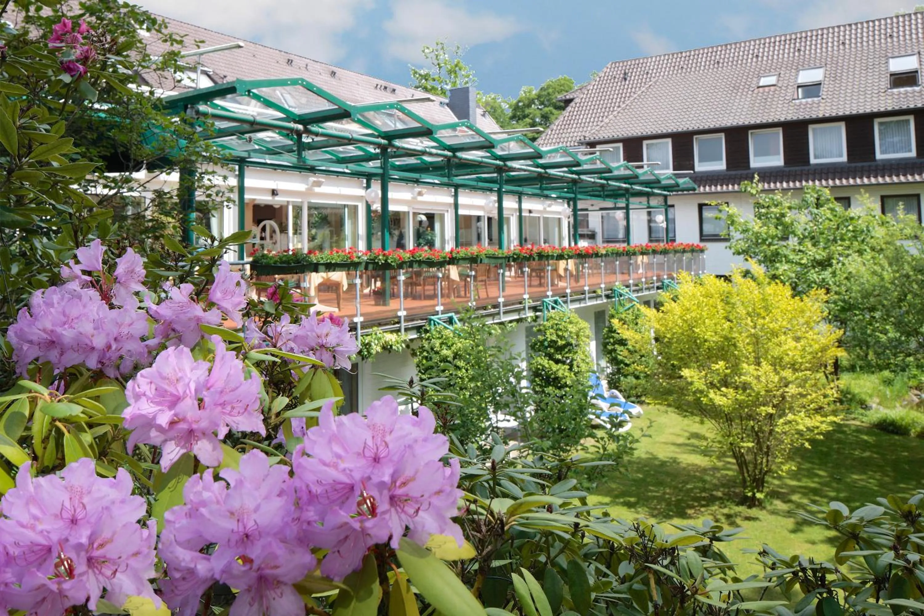 Garden in Ringhotel Fährhaus