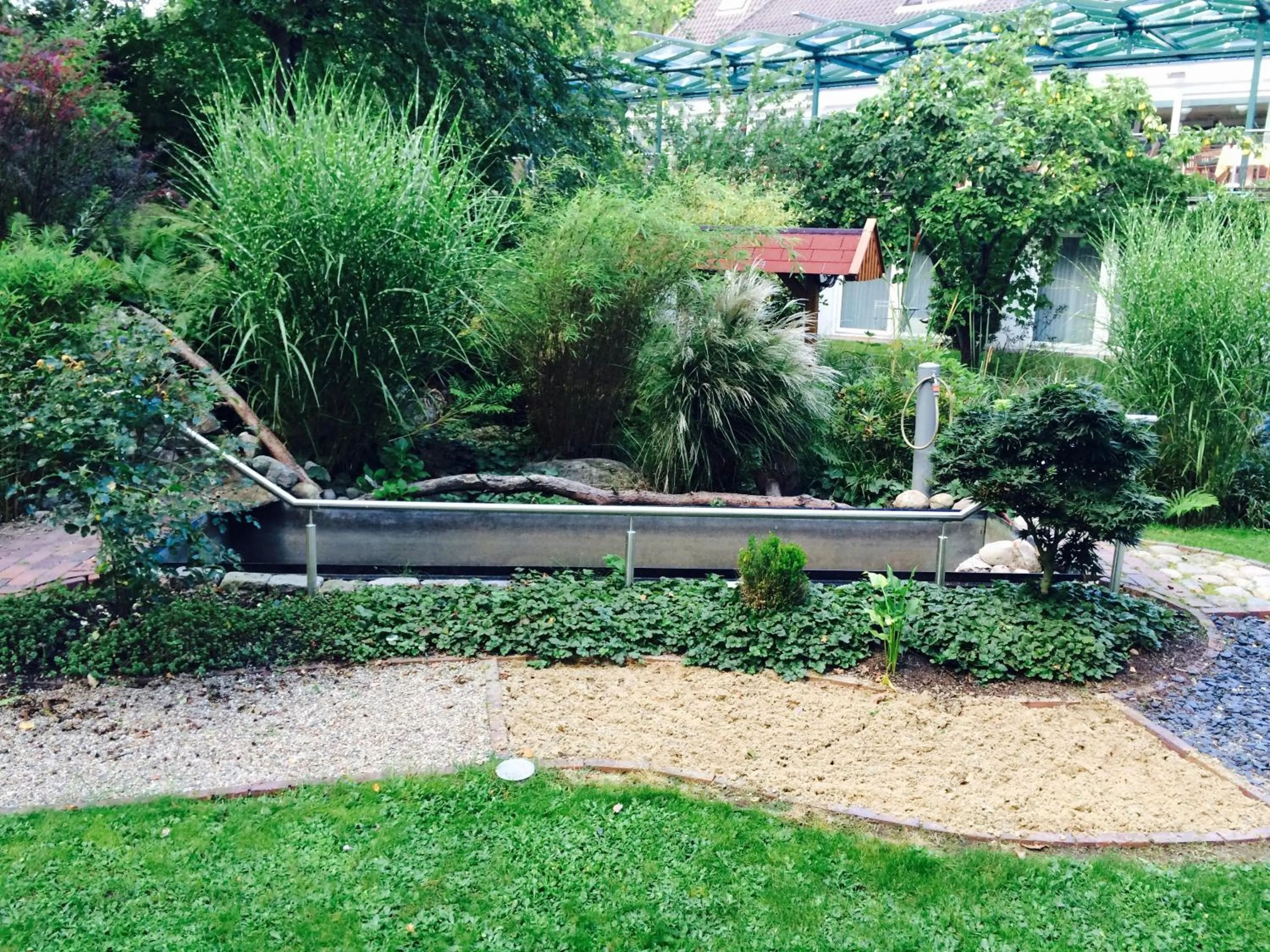 Garden in Ringhotel Fährhaus