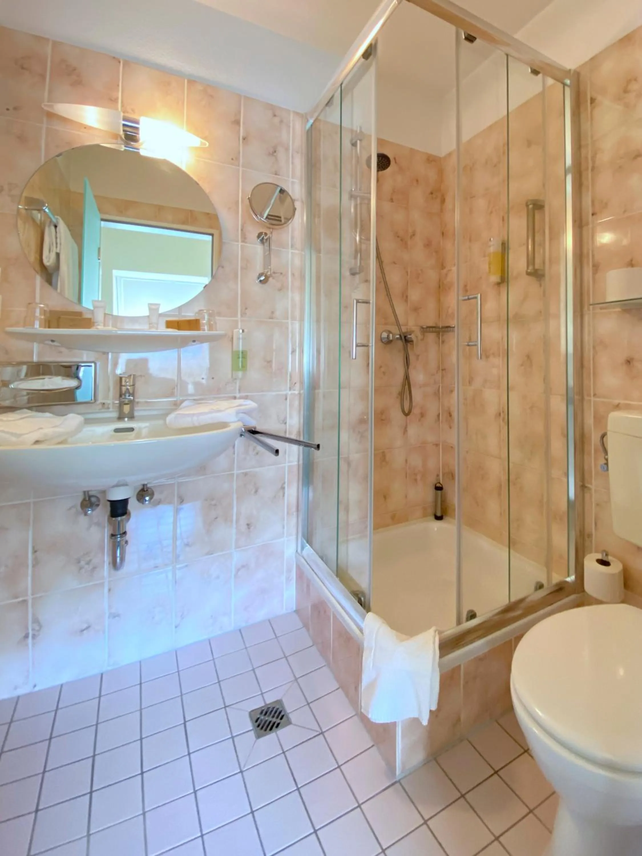 Bathroom in Ringhotel Fährhaus