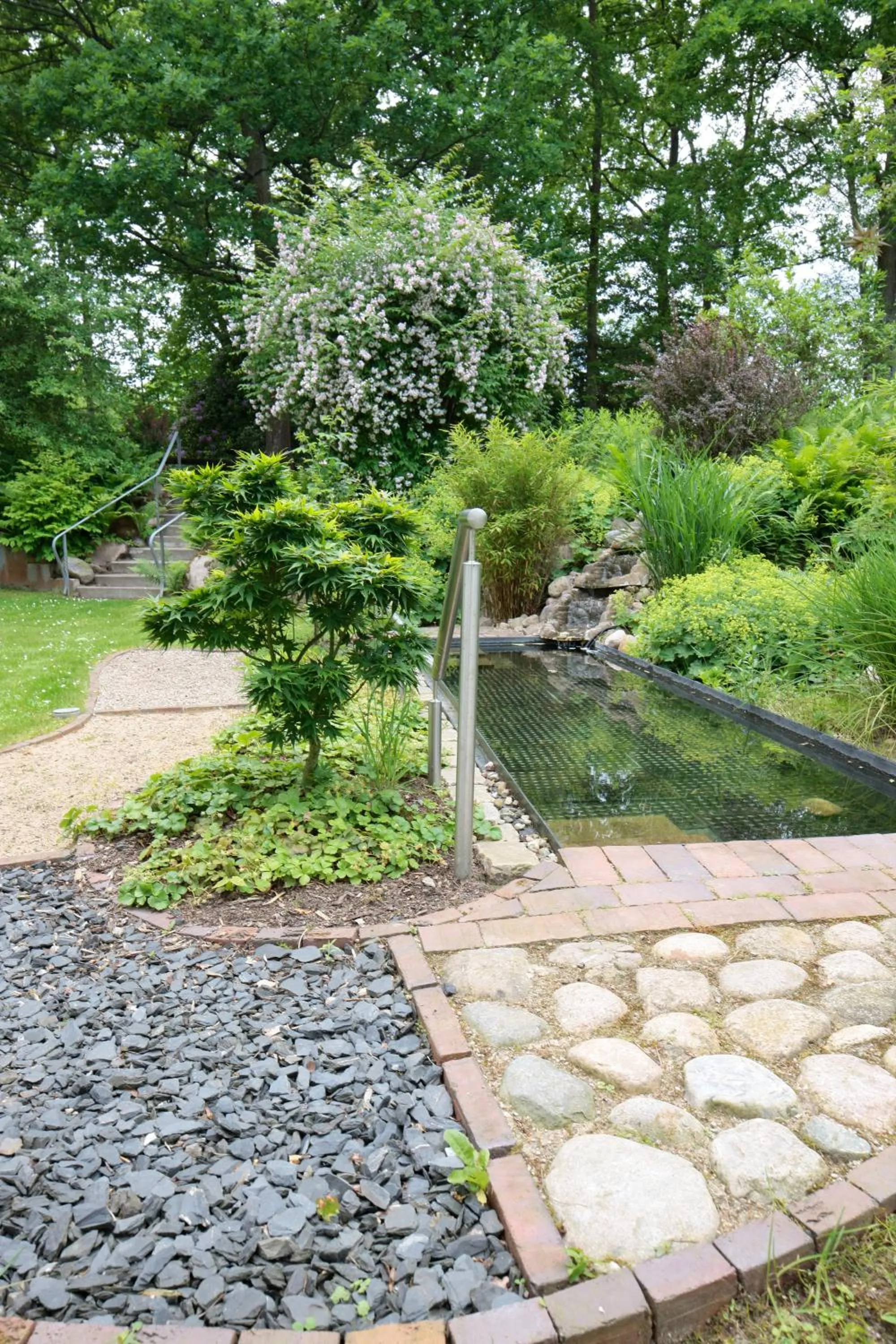 Garden in Ringhotel Fährhaus