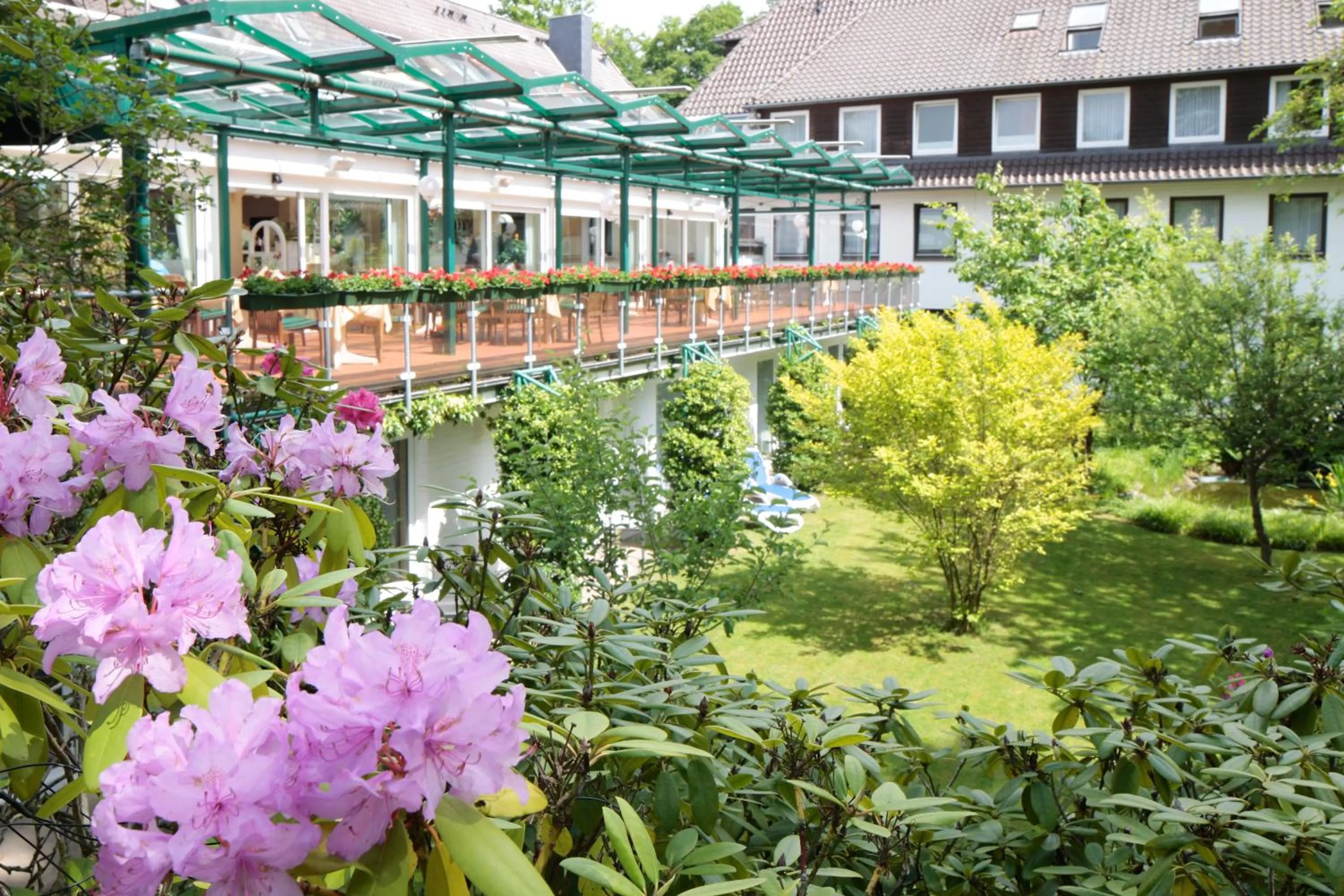 Garden in Ringhotel Fährhaus