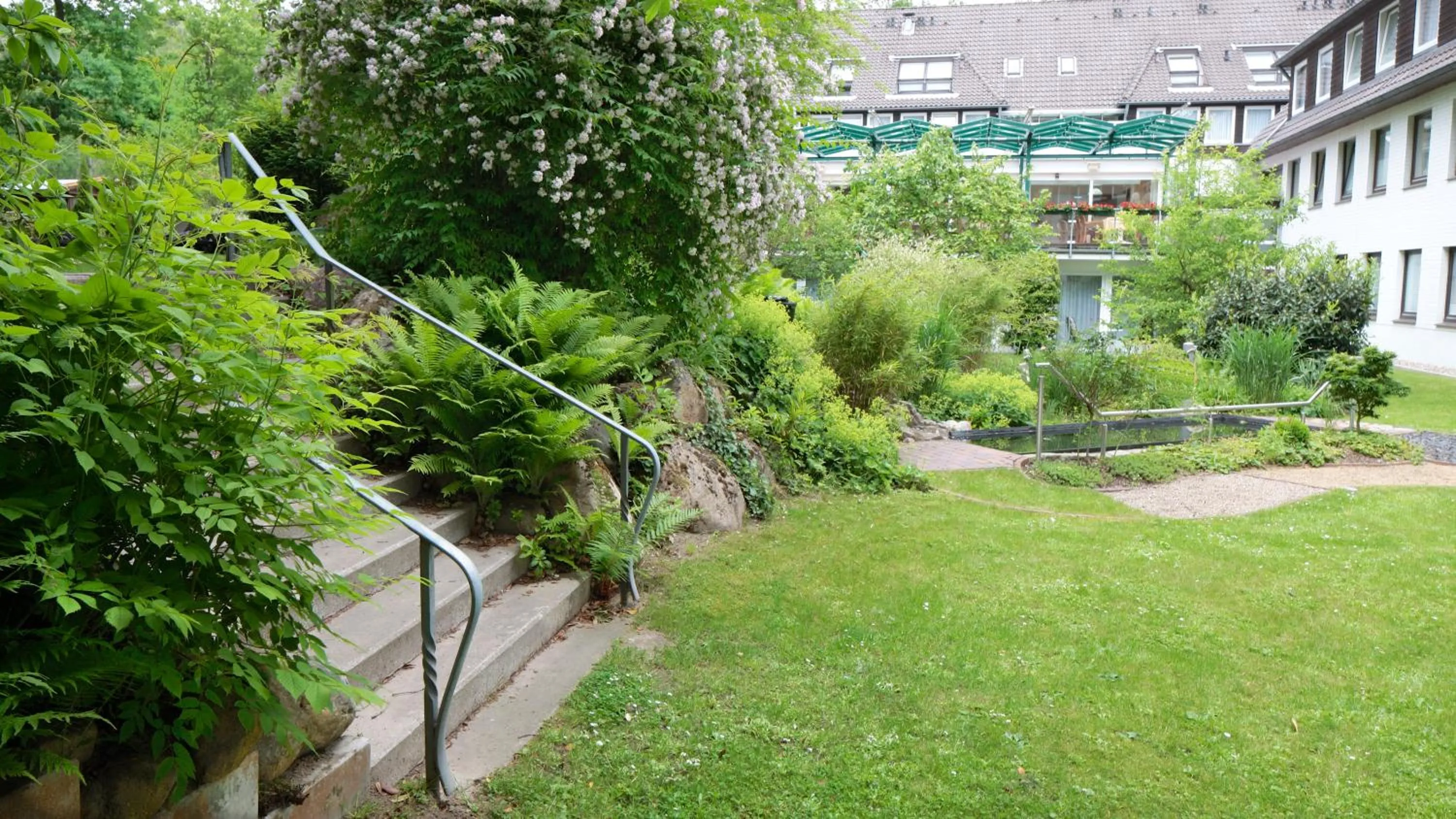 Garden in Ringhotel Fährhaus