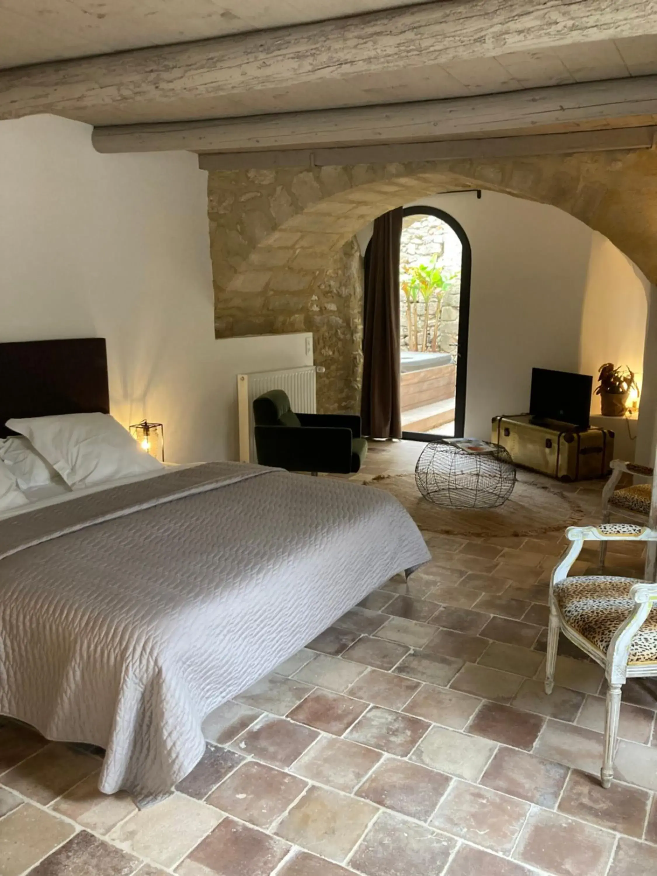 King Room with Garden View in La Maison D'Aimé King Room with Garden View in La Maison D'Aimé