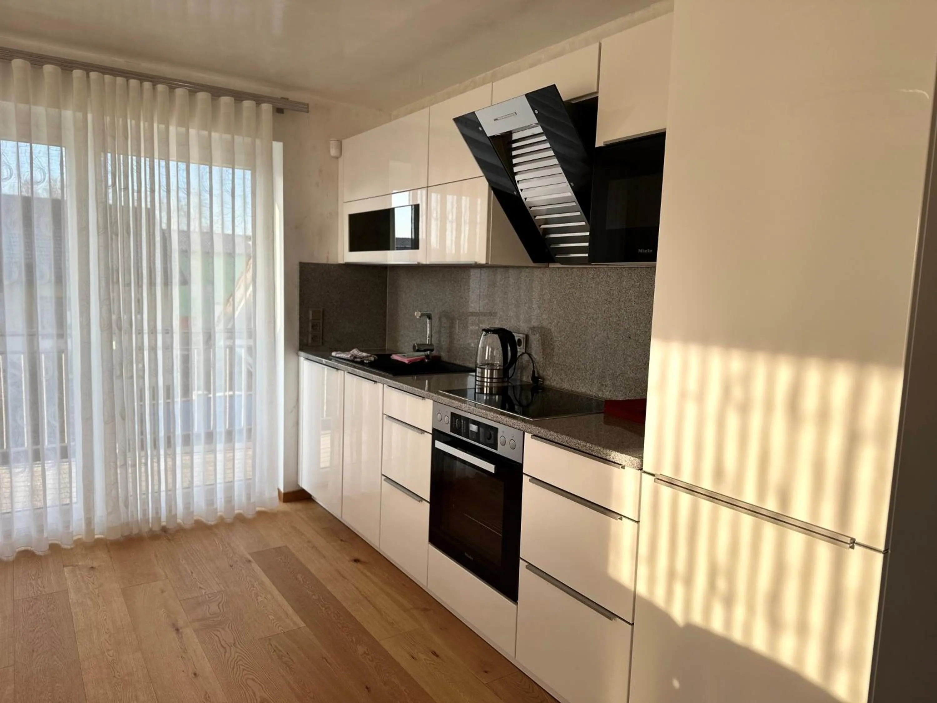 Kitchen or kitchenette in Park Hotel & Gästehaus Rust