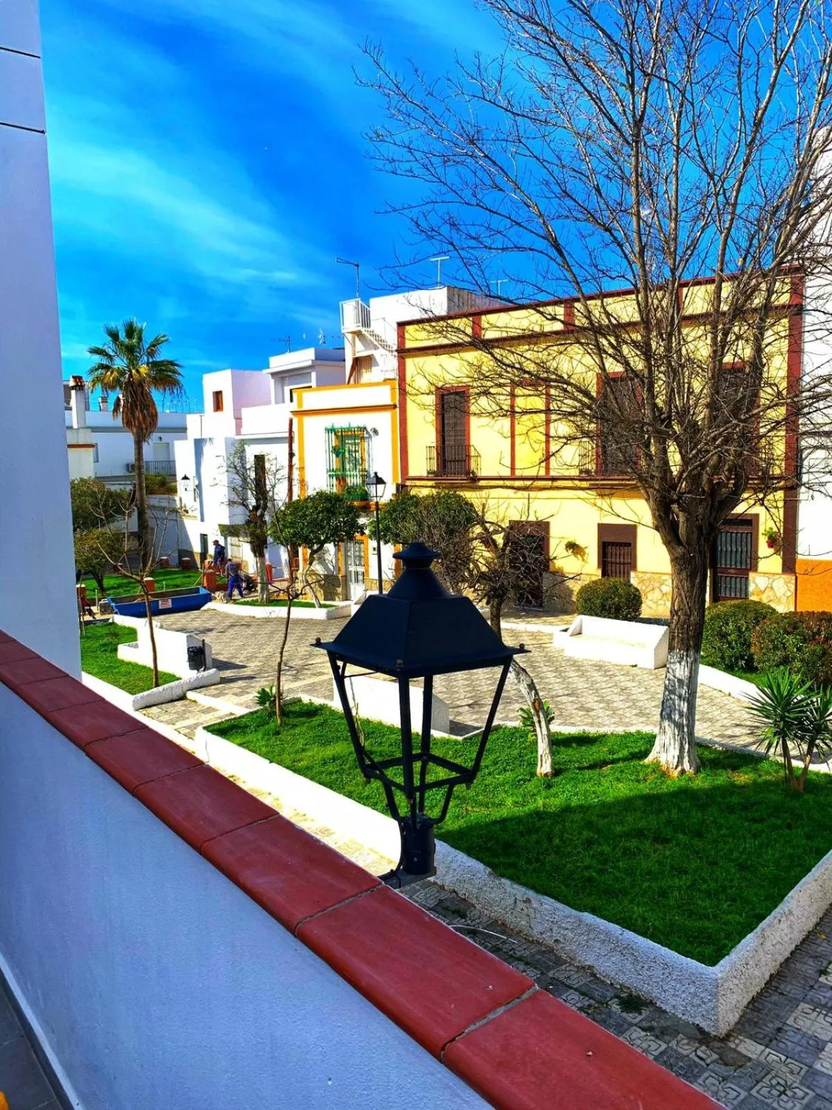 Garden view in 6 grifos habitaciones turísticas