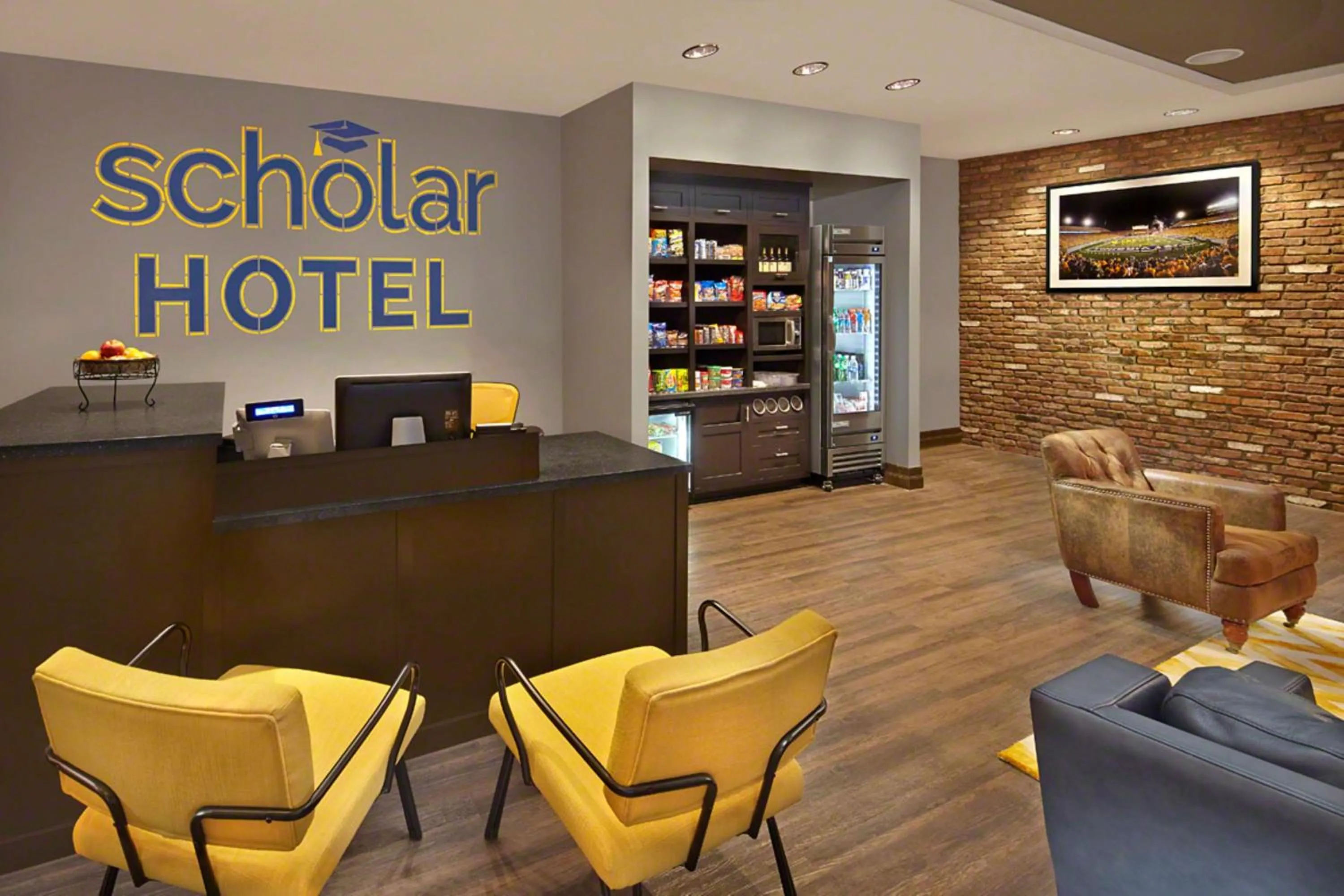 Lobby or reception in Scholar Morgantown, Tapestry Collection by Hilton
