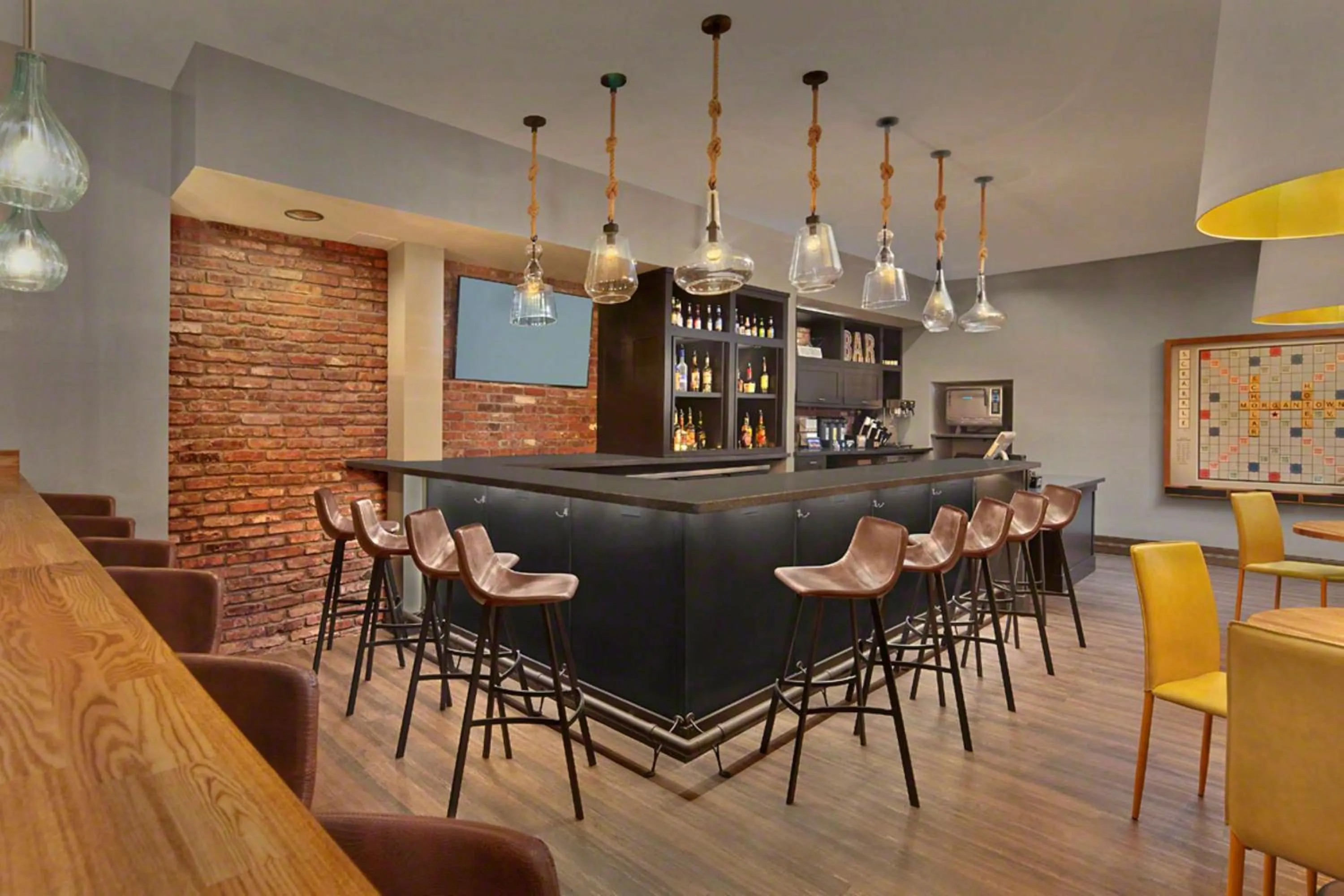 Lobby or reception in Scholar Morgantown, Tapestry Collection by Hilton