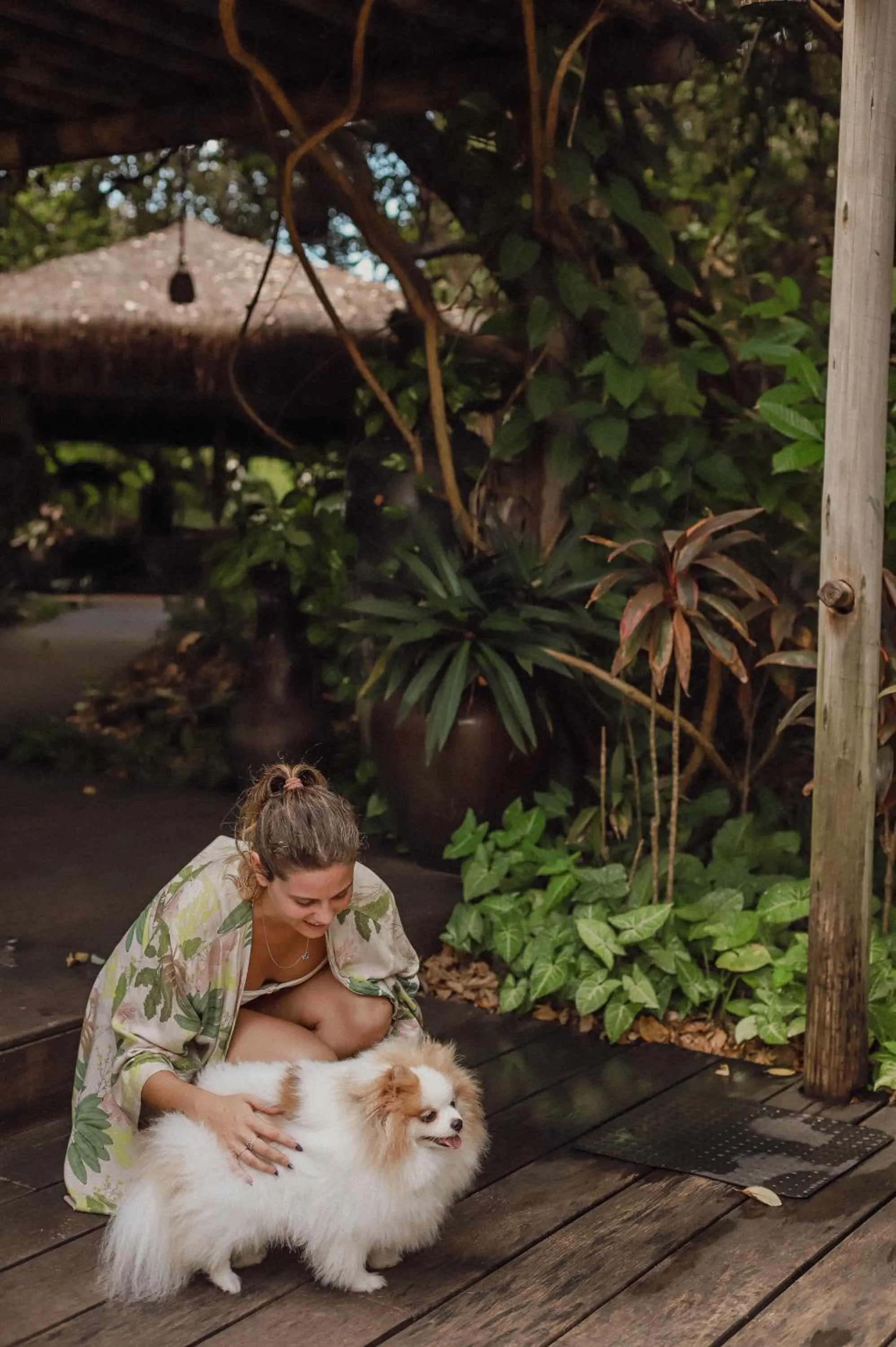 Garden in Filha Da Lua Ecolodge