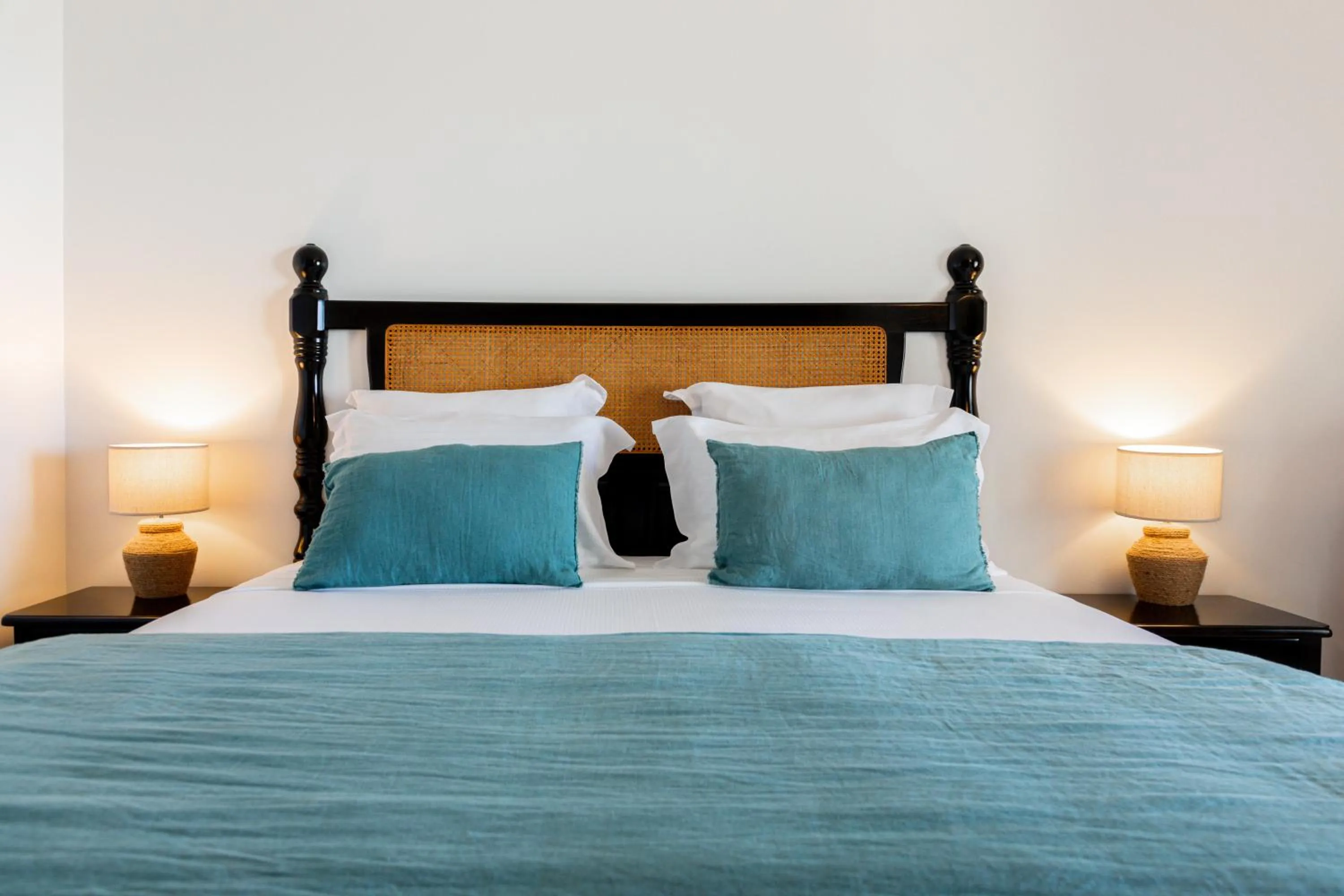 Bed in Hôtel Amaudo