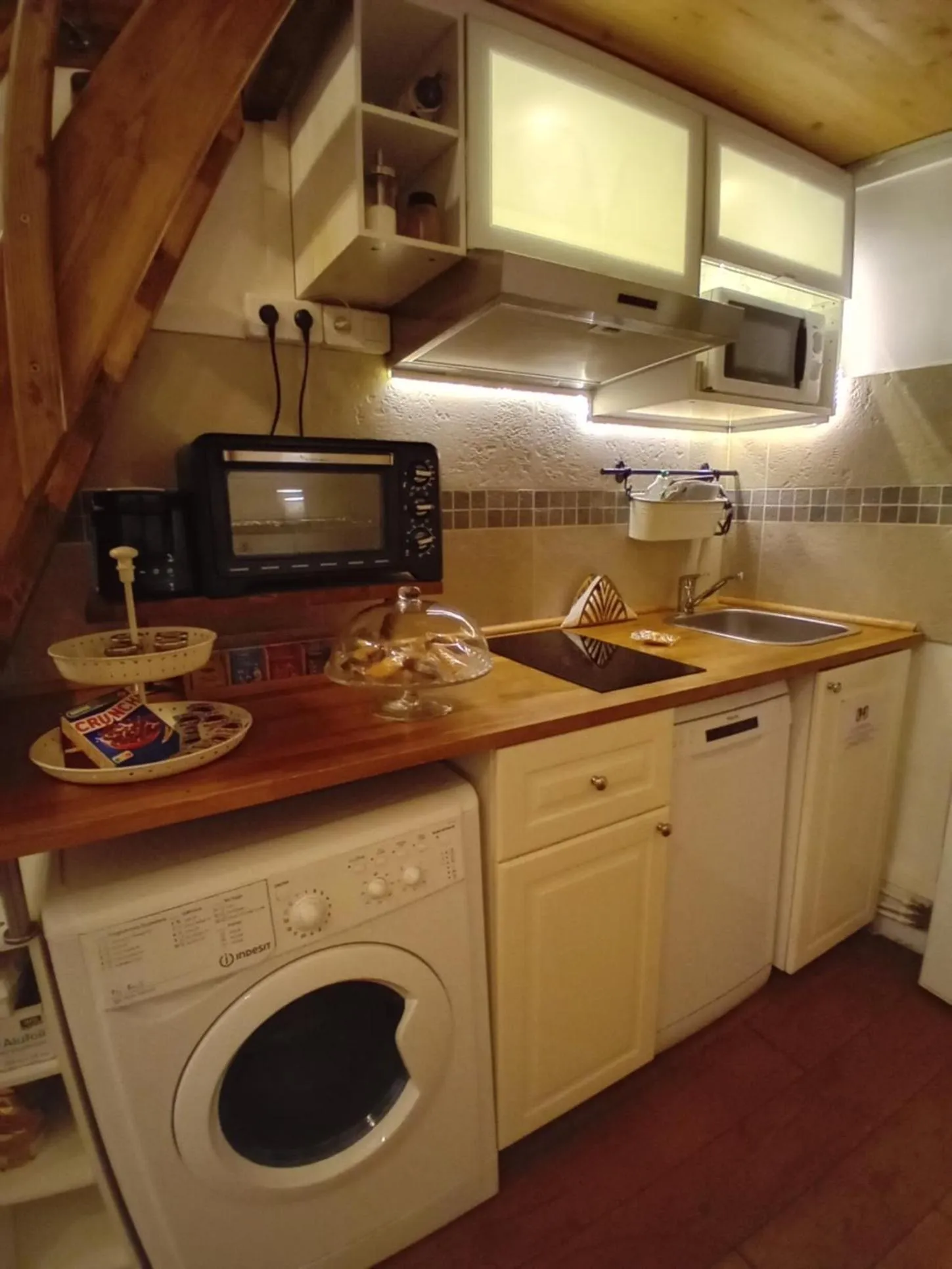 Kitchen or kitchenette in La Loge Du Vieux Lyon