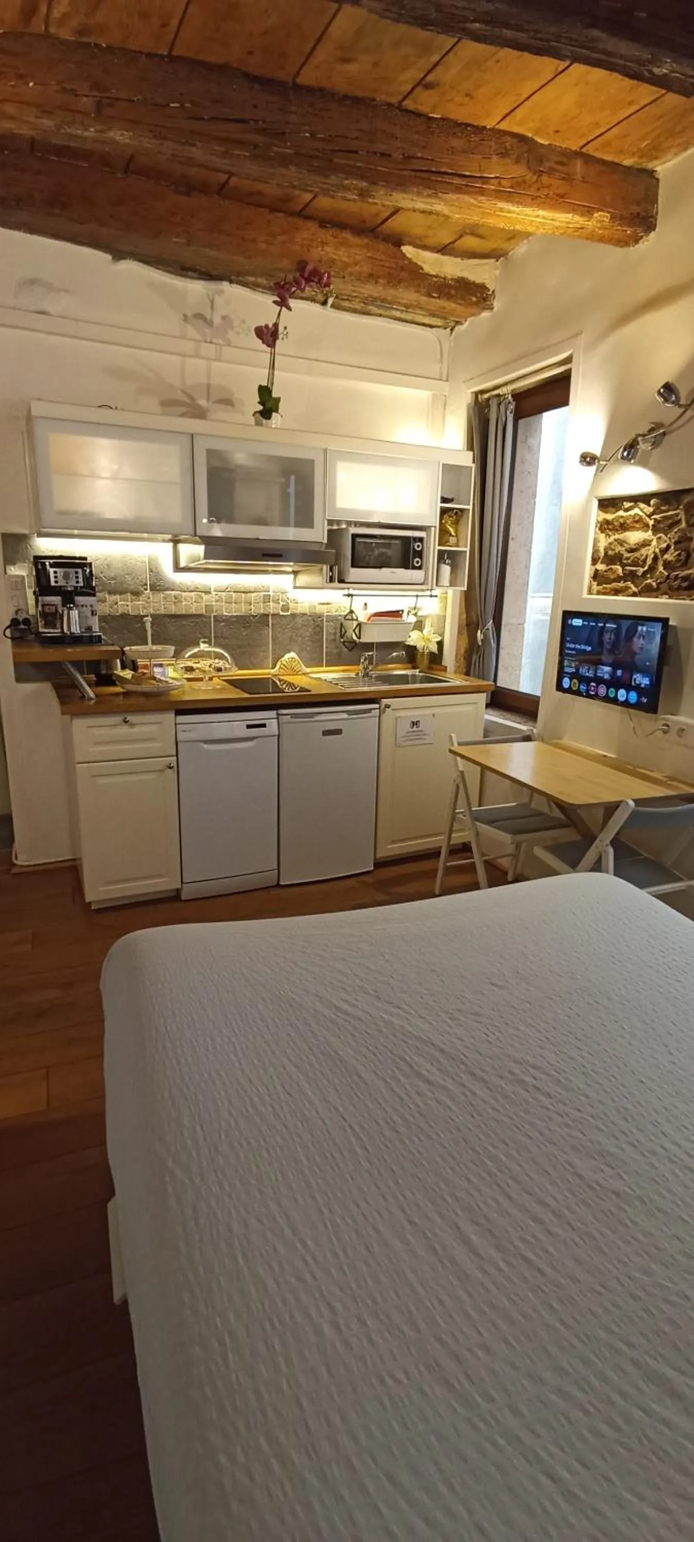 Kitchen or kitchenette in La Loge Du Vieux Lyon