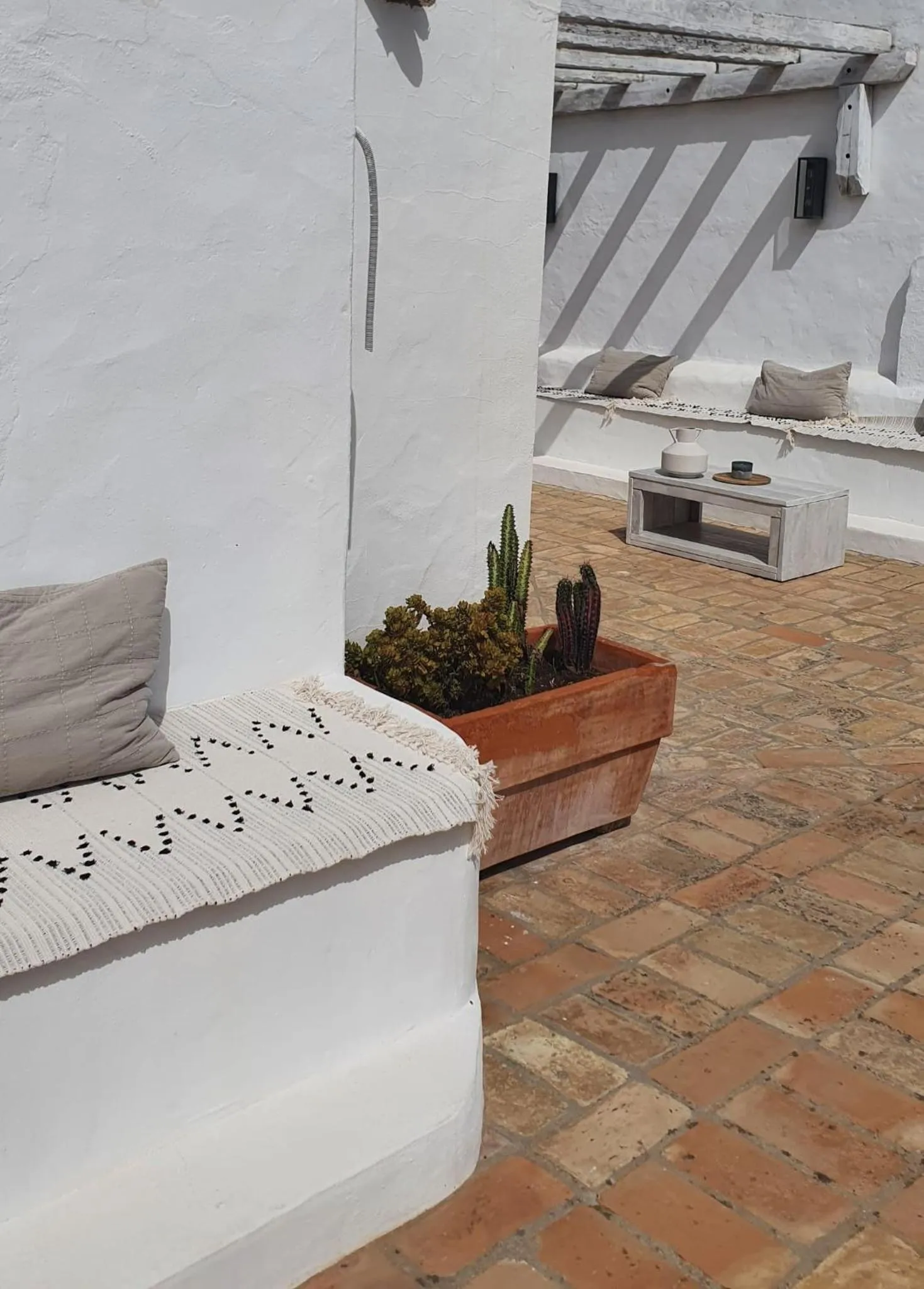 Balcony/Terrace in Manzanilla - Hospedería Boutique by La Judería De Vejer- ADULTS ONLY