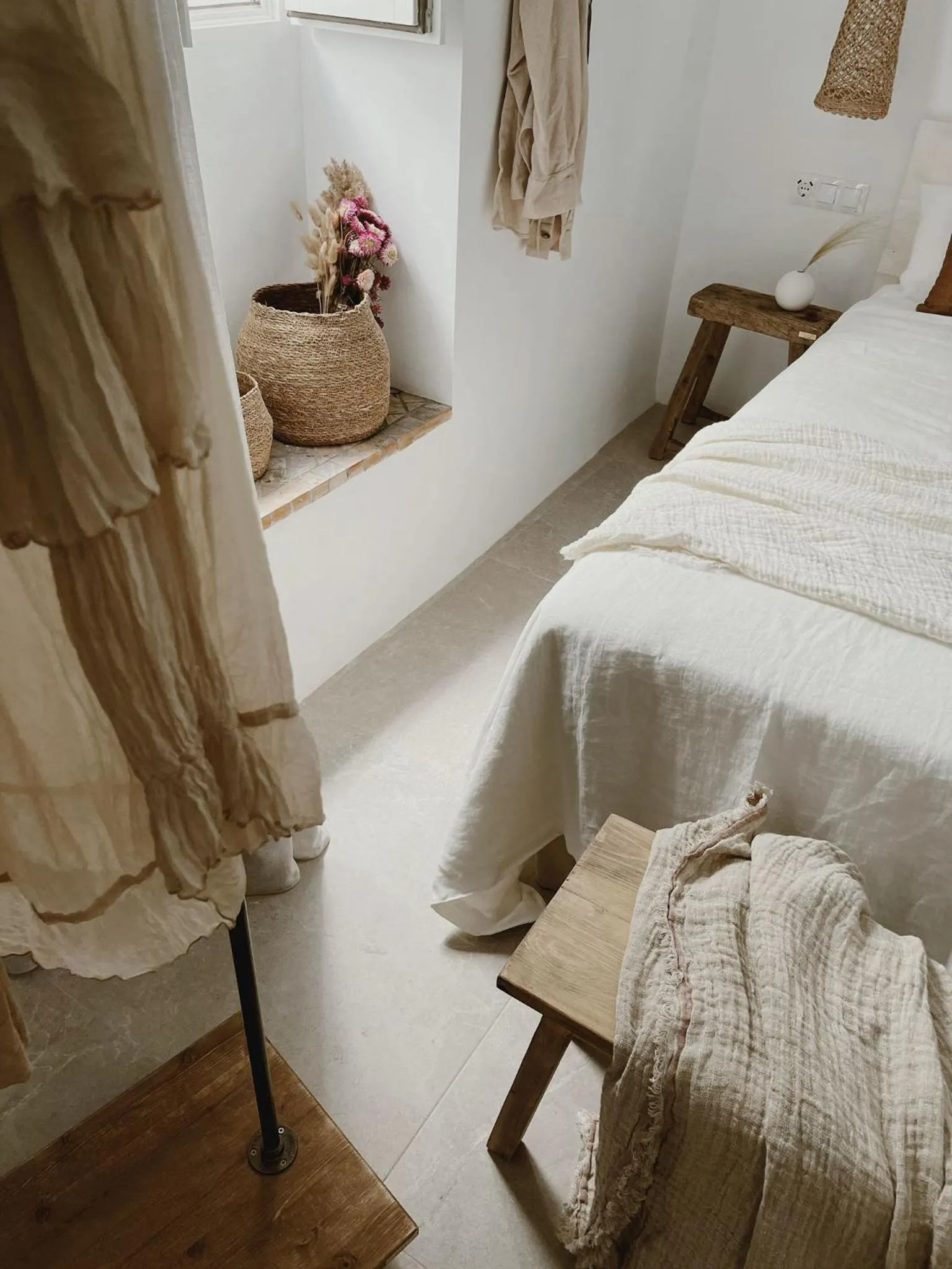 Bed in Manzanilla - Hospedería Boutique by La Judería De Vejer- ADULTS ONLY