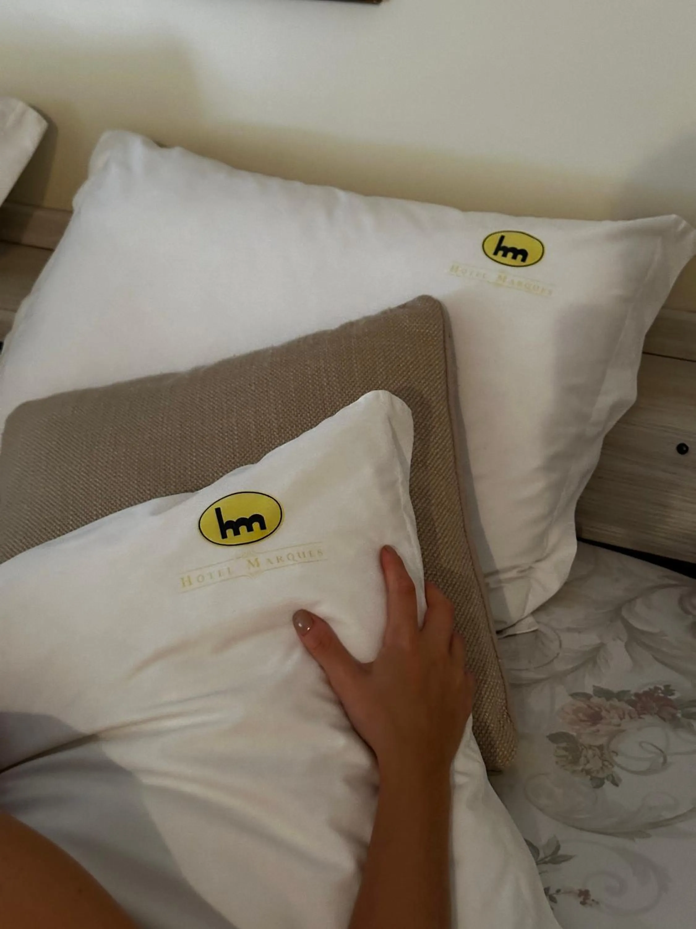 Bed in Hotel Marques