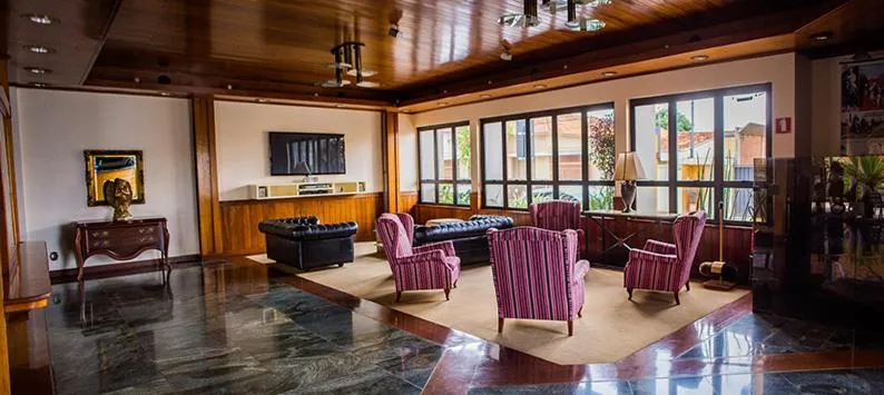 Communal lounge/ TV room in Hotel Marques