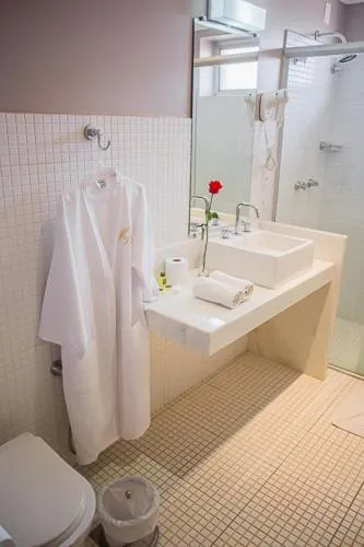 Bathroom in Hotel Marques