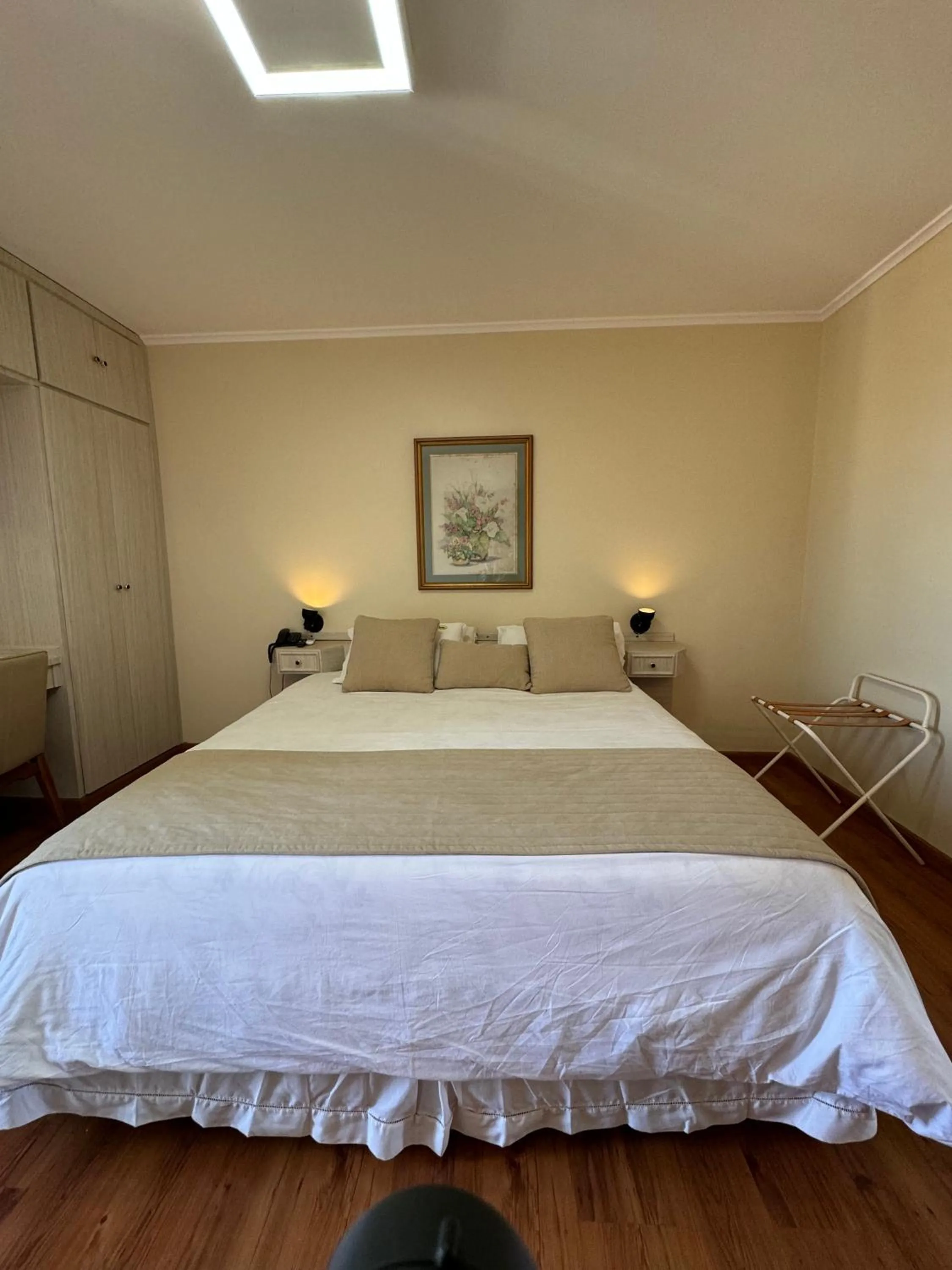 Bed in Hotel Marques