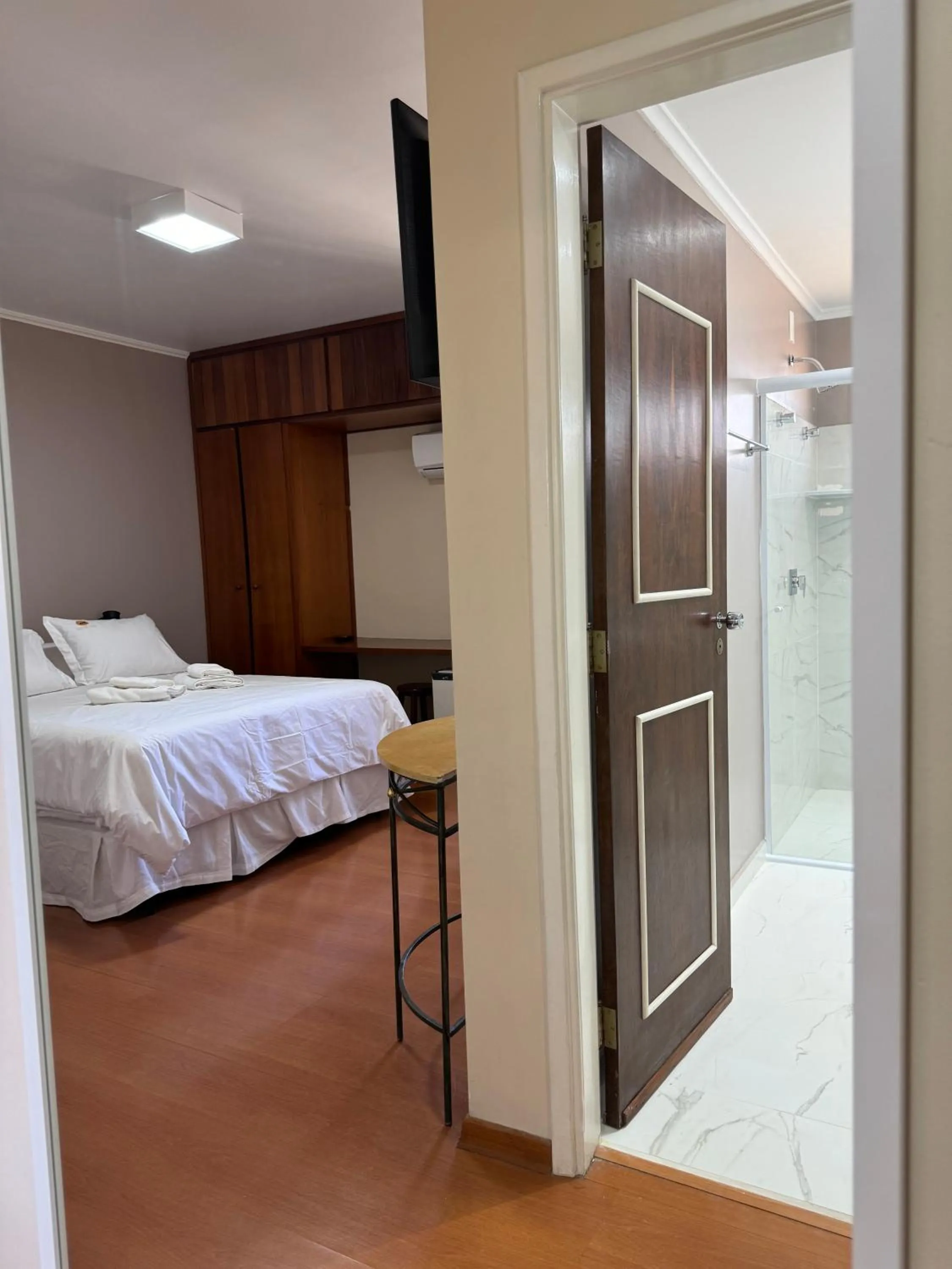 Bed in Hotel Marques