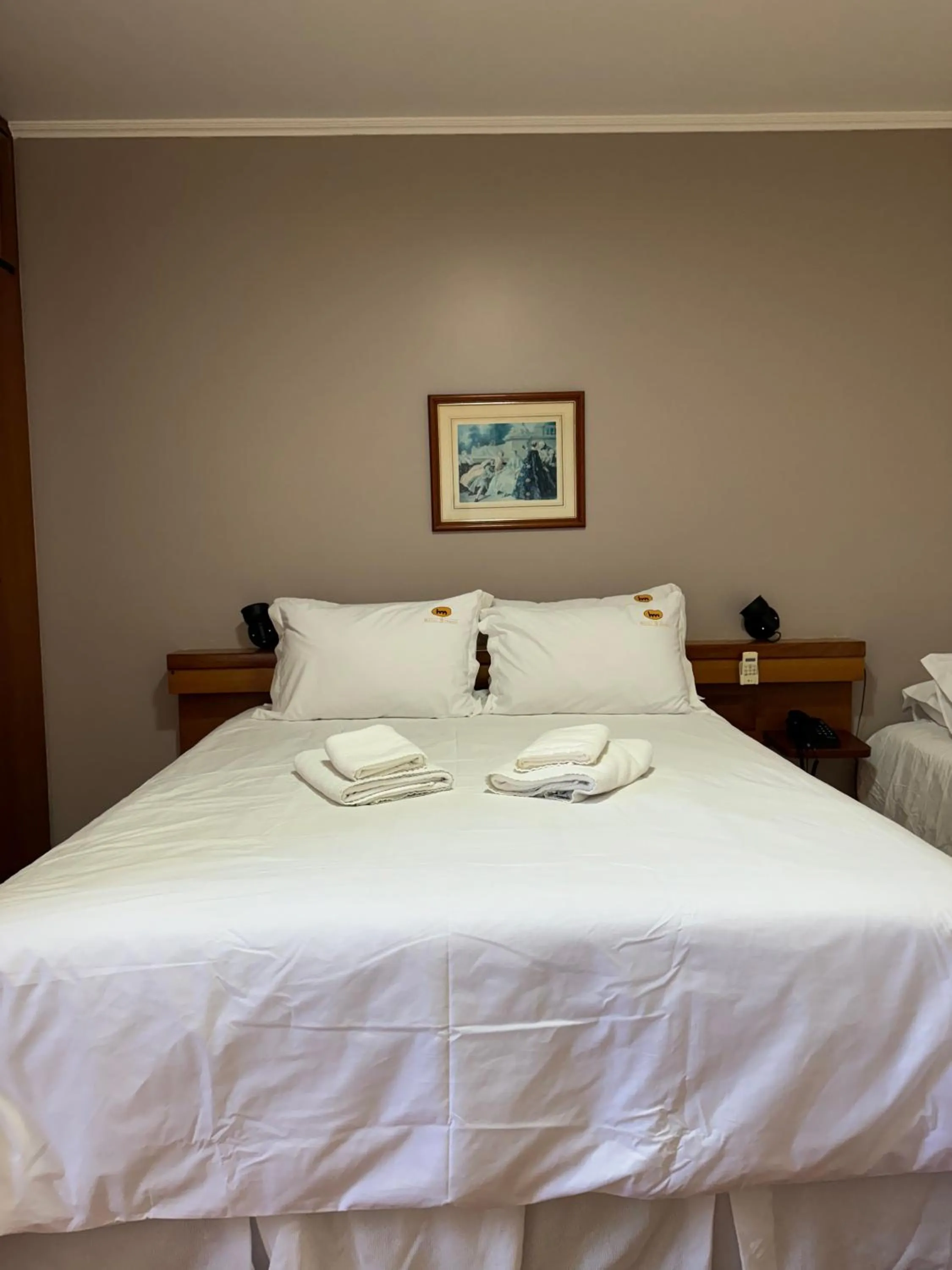 Bed in Hotel Marques