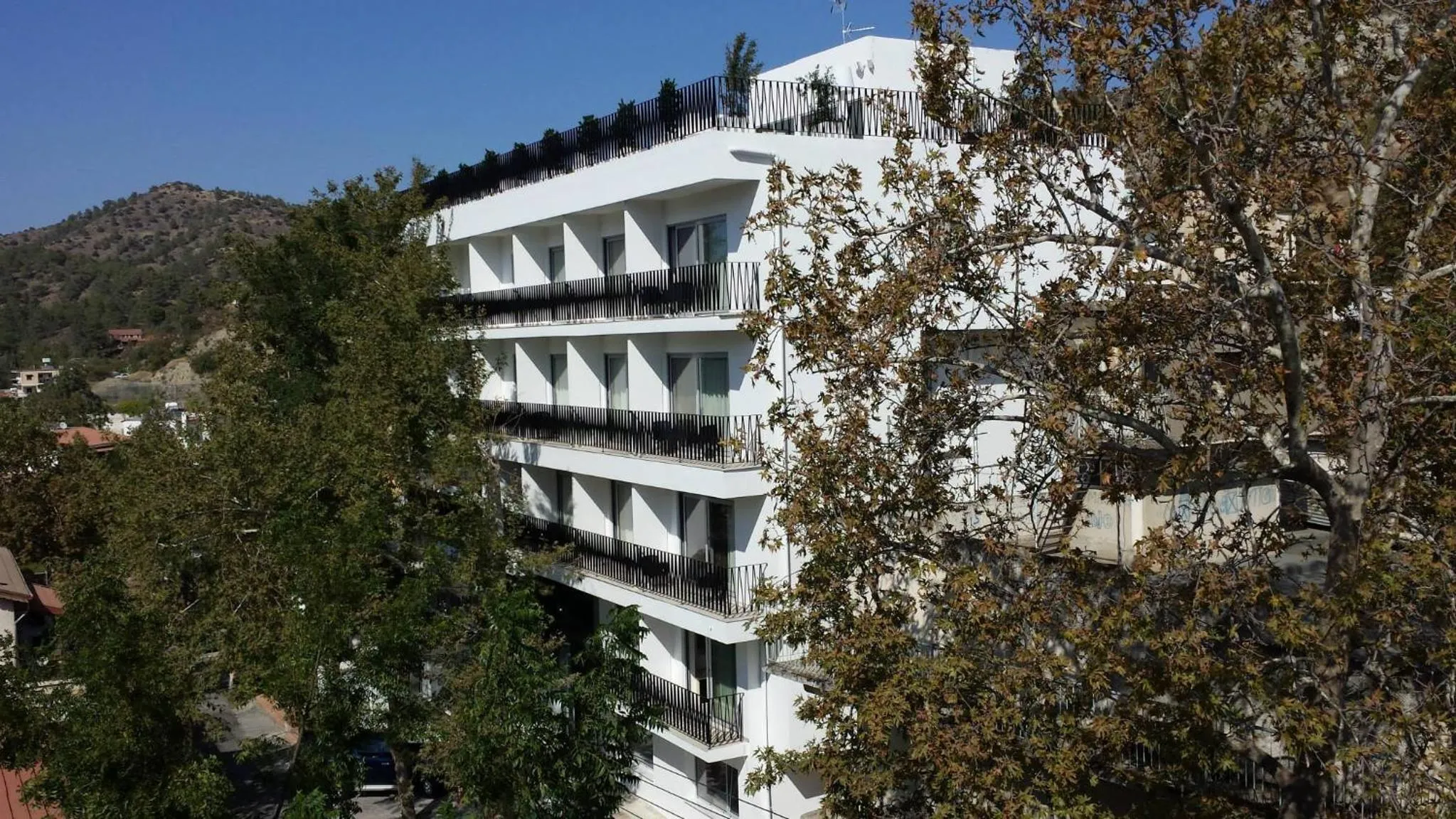 Facade/entrance in Crystal Hotel