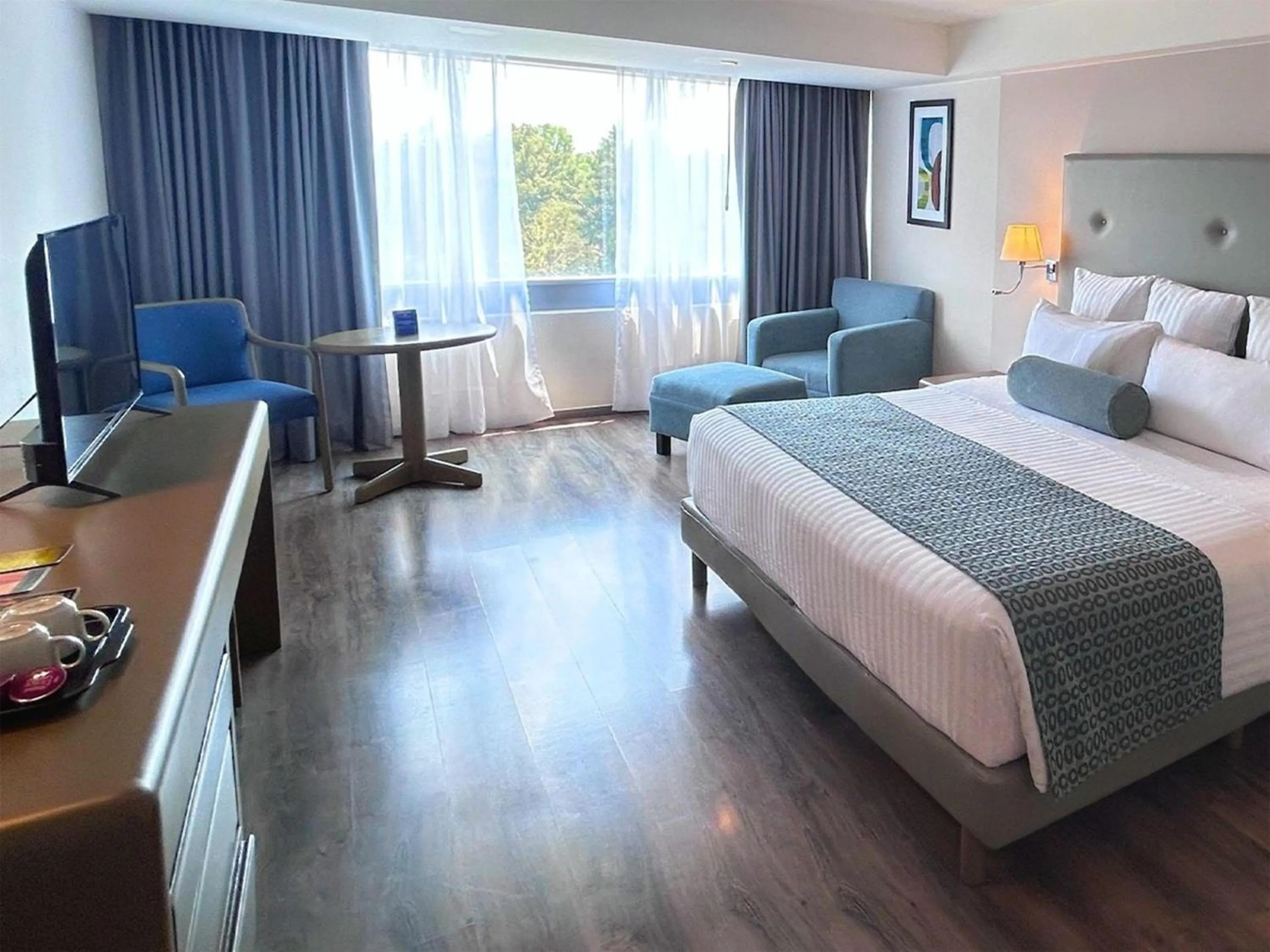 Bedroom, Bed in Grand Cantalagua Hotel Morelia, BW Signature Collection