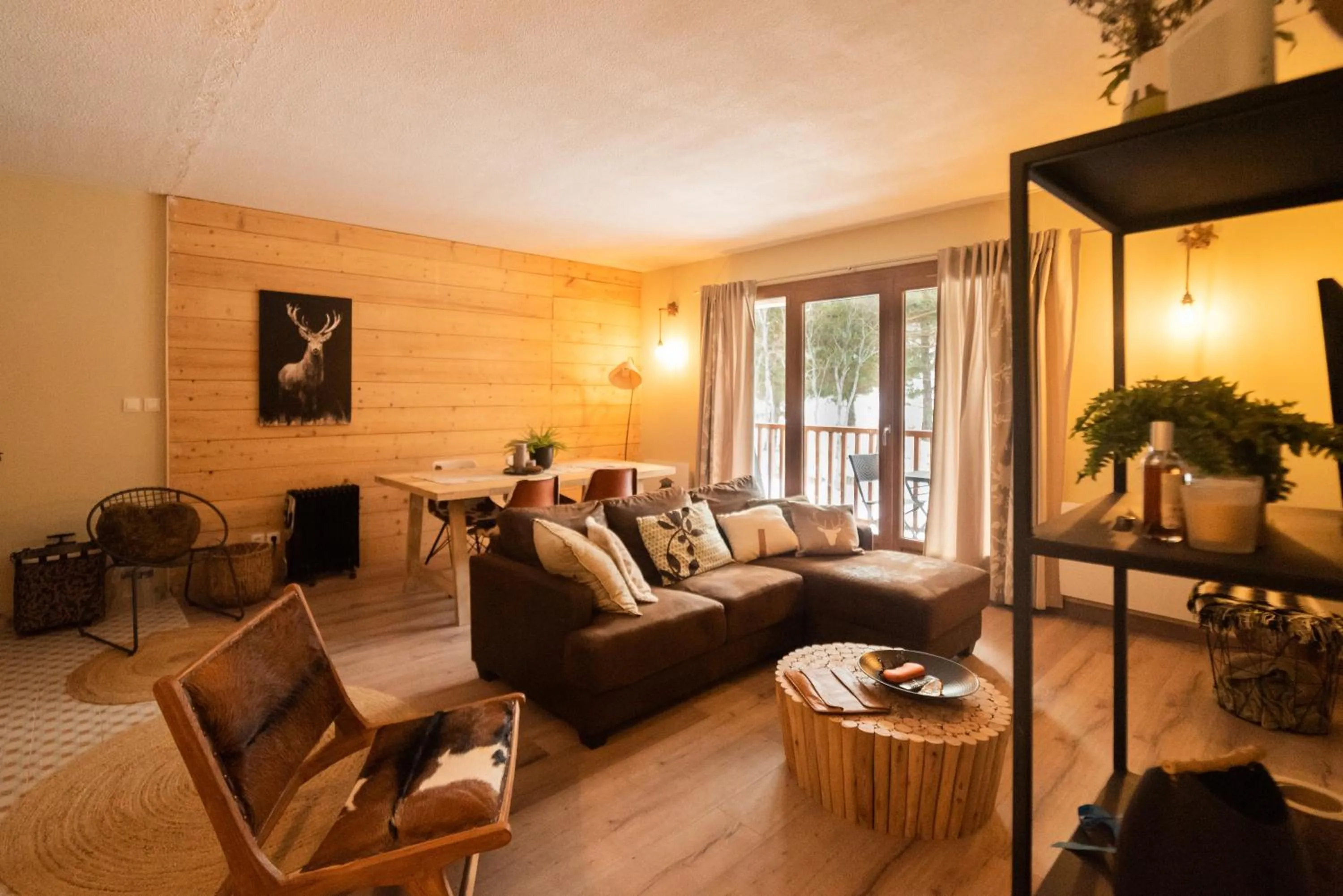 Living room in Résidence Les Esplaneilles