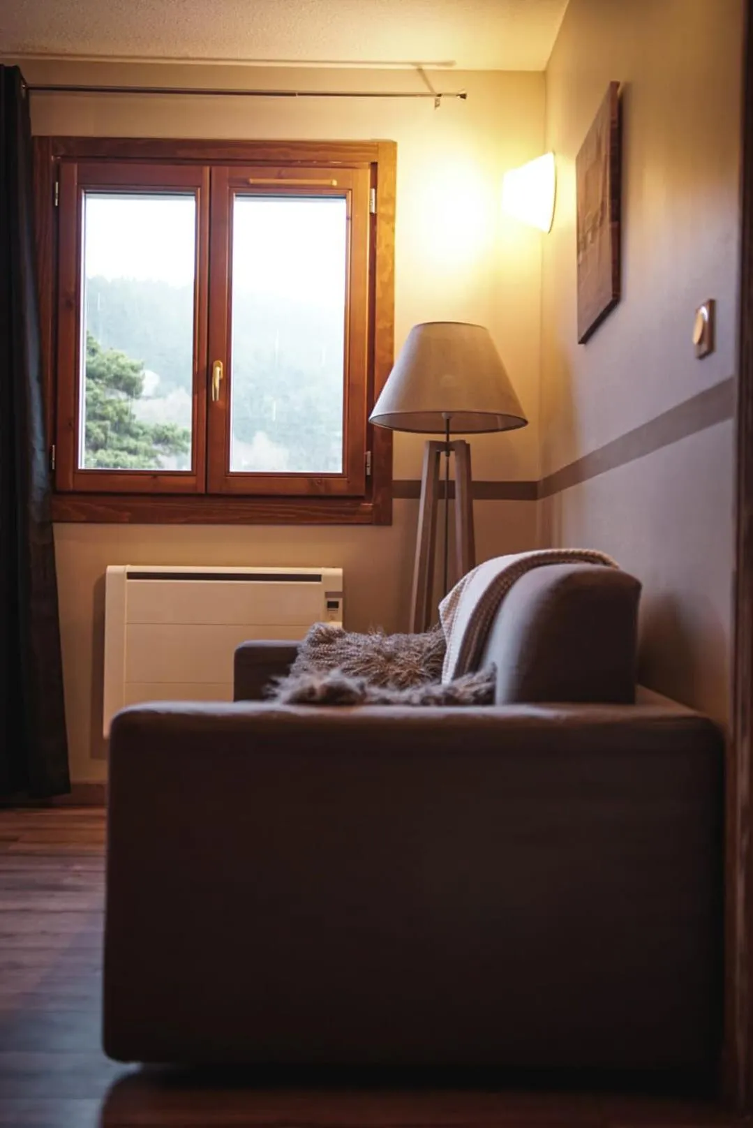 Living room in Résidence Les Esplaneilles