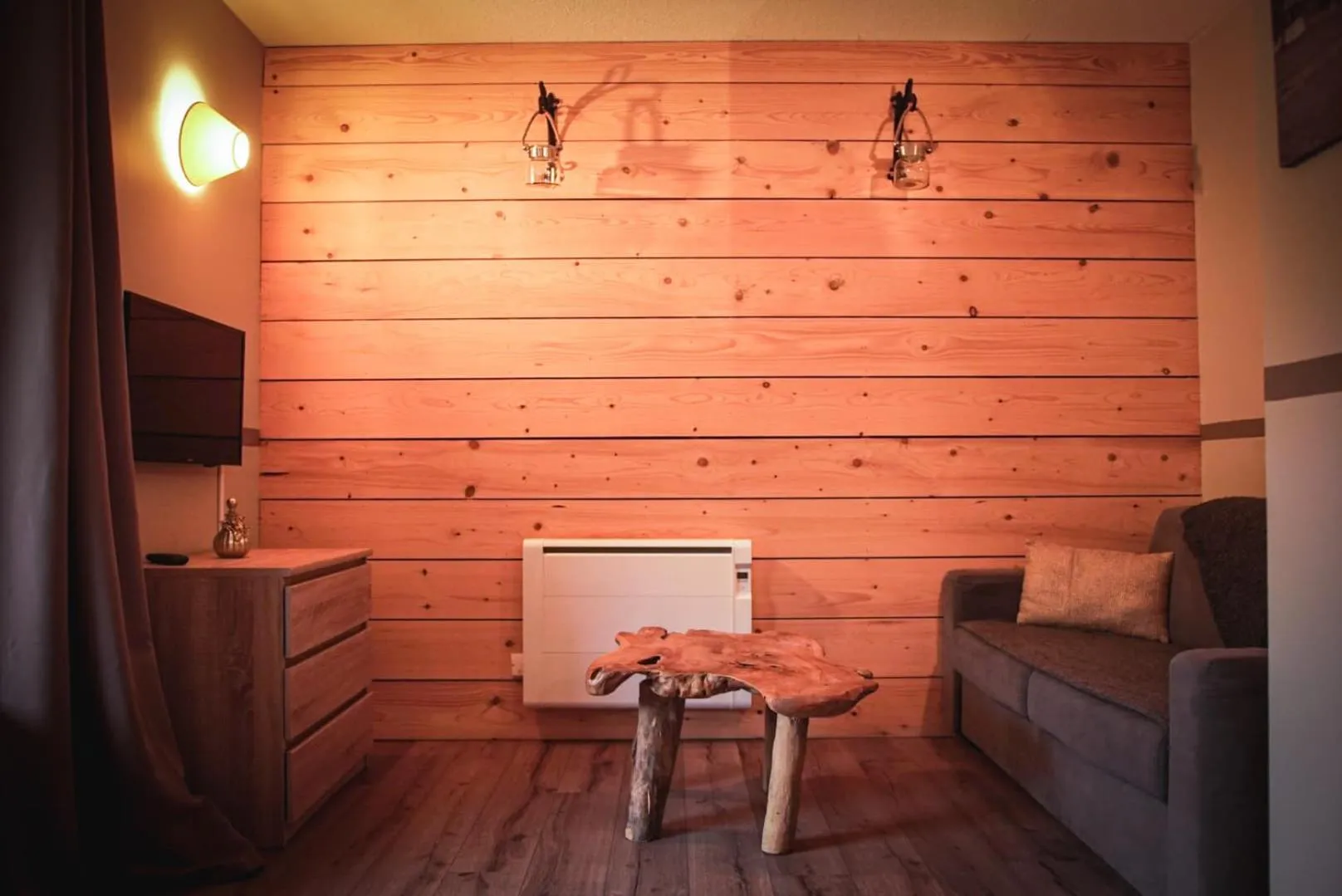 Living room in Résidence Les Esplaneilles