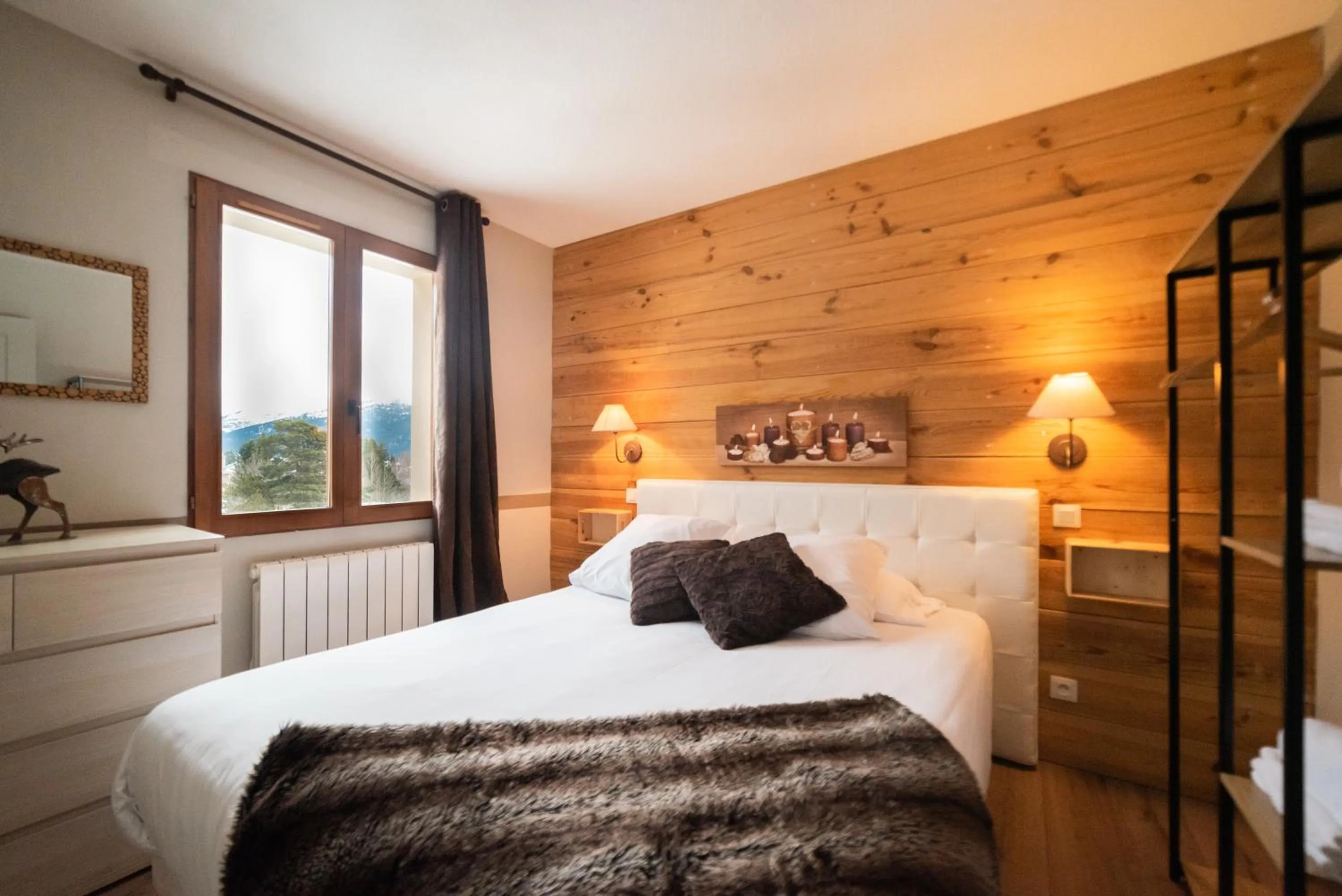 Bedroom in Résidence Les Esplaneilles
