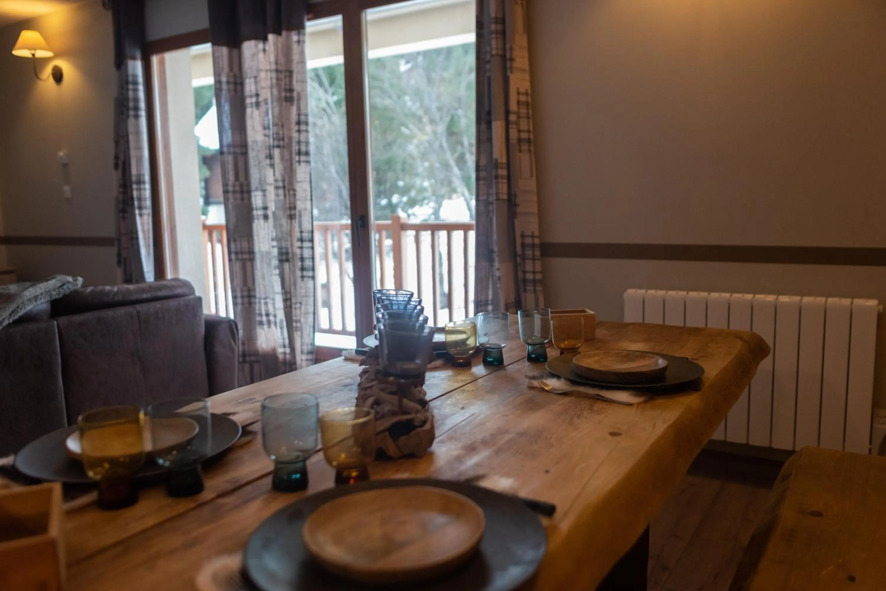 Dining area in Résidence Les Esplaneilles