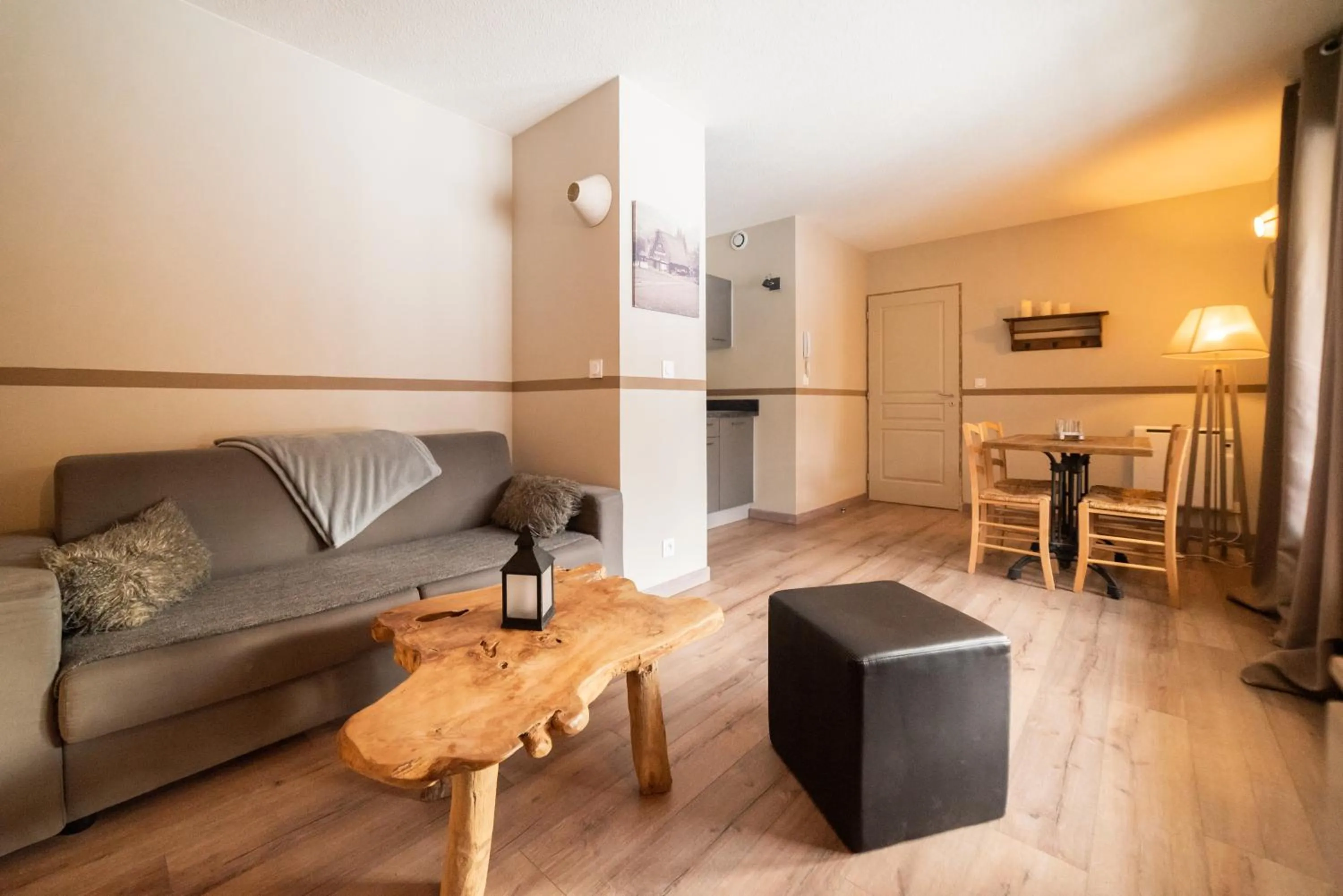 Living room in Résidence Les Esplaneilles