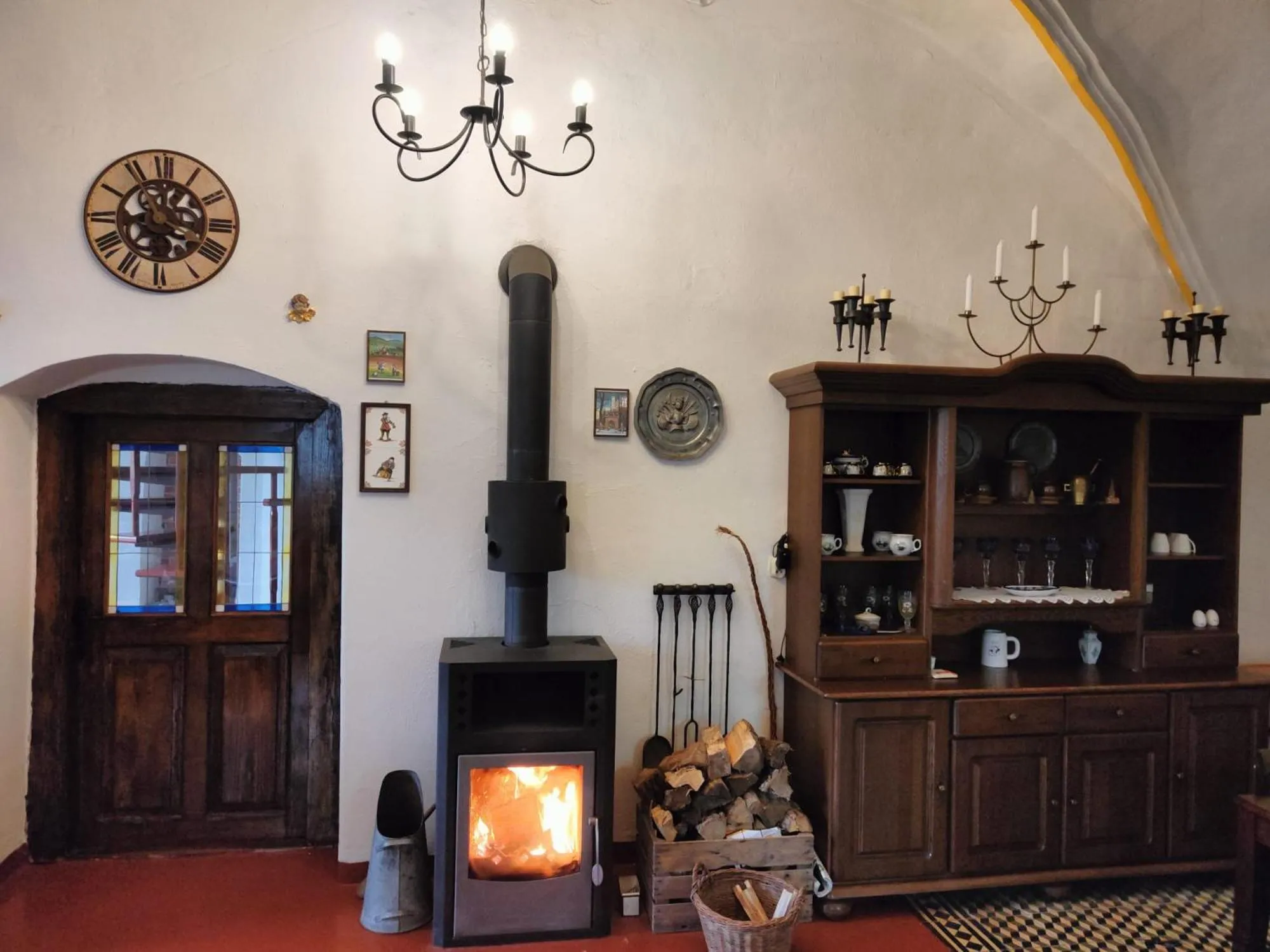 flat iron in Bed and Breakfast Tvrz