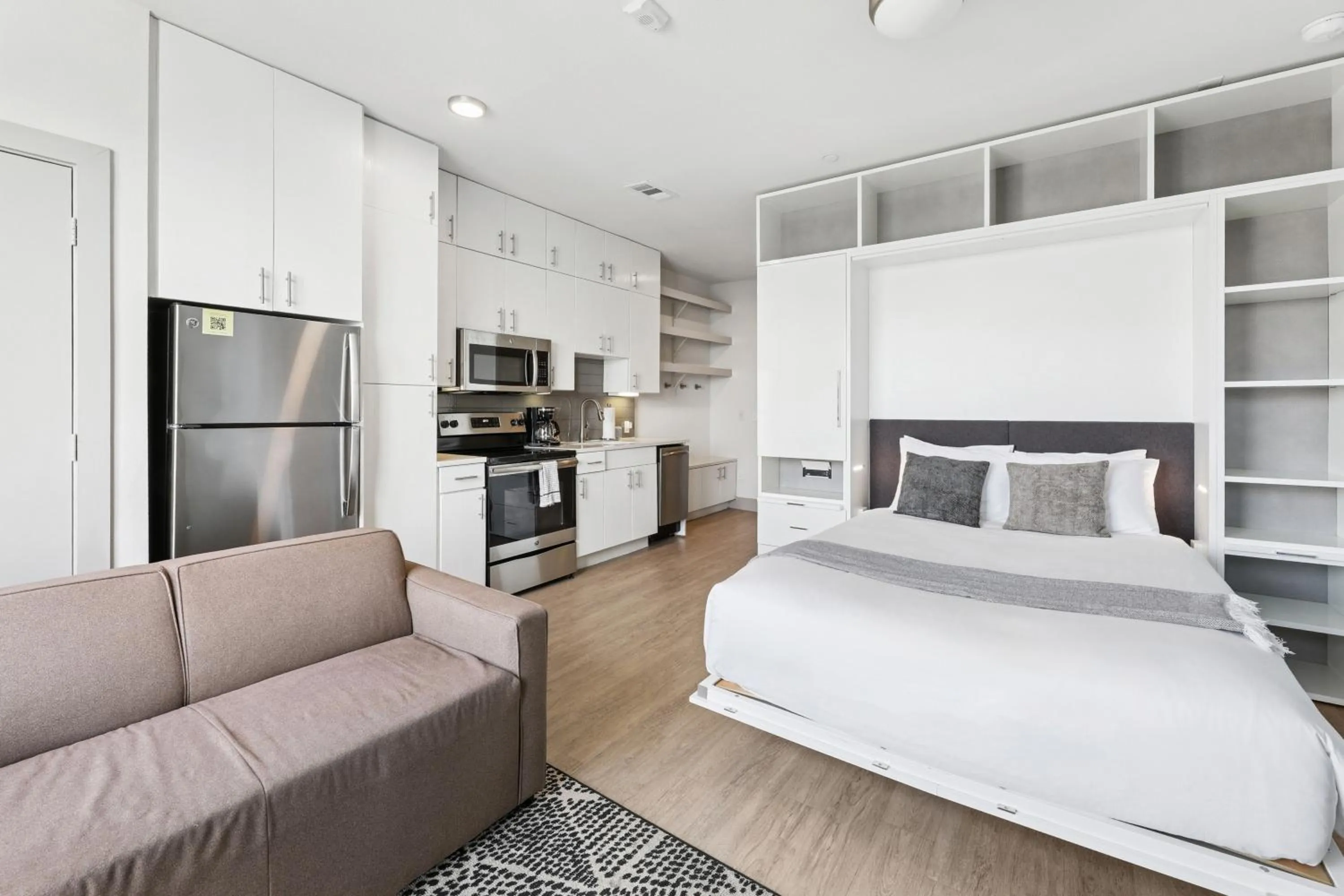 Bed in Sentral East Austin at 1630 E Sixth