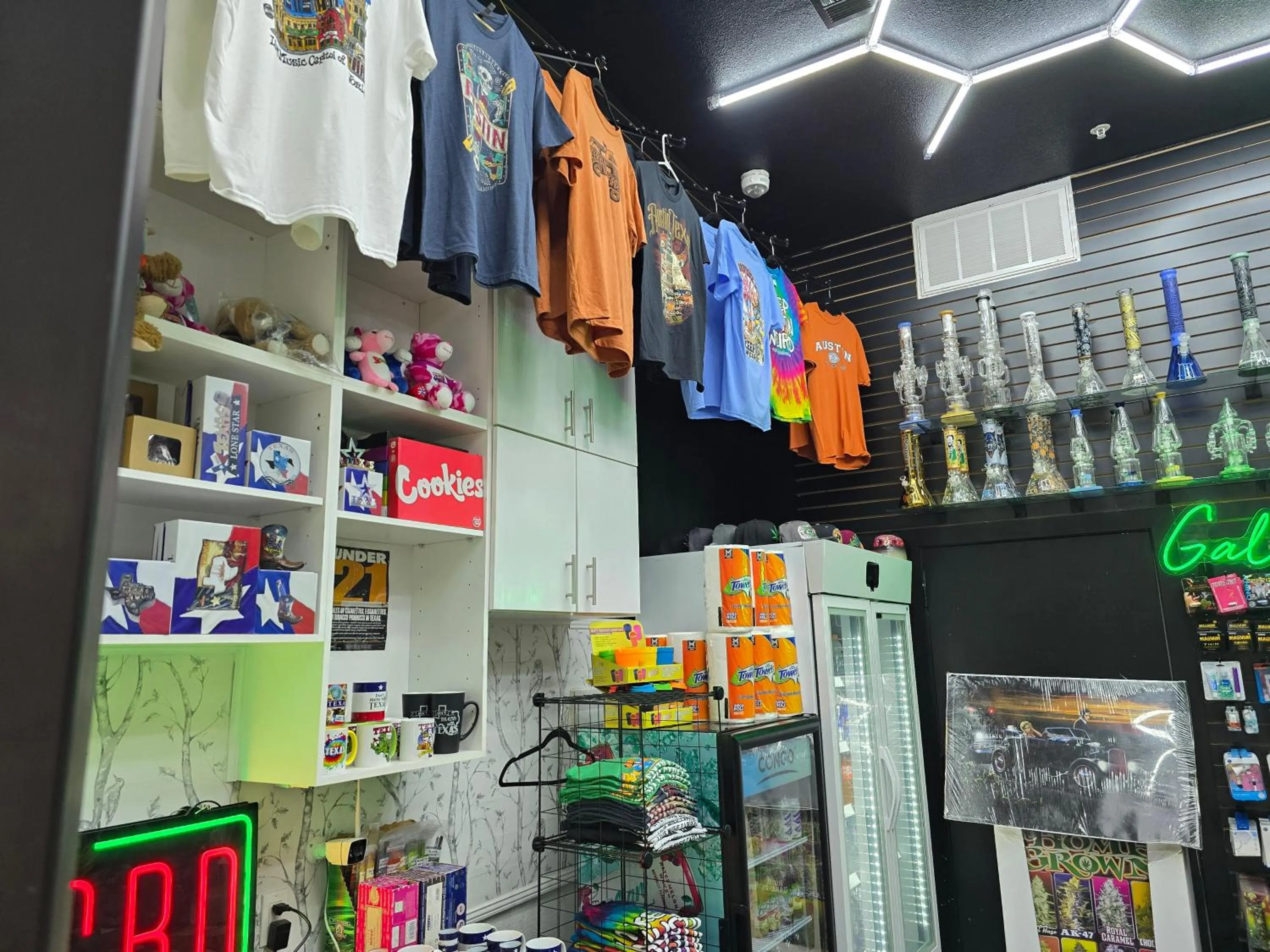 On-site shops in Sentral East Austin at 1630 E Sixth