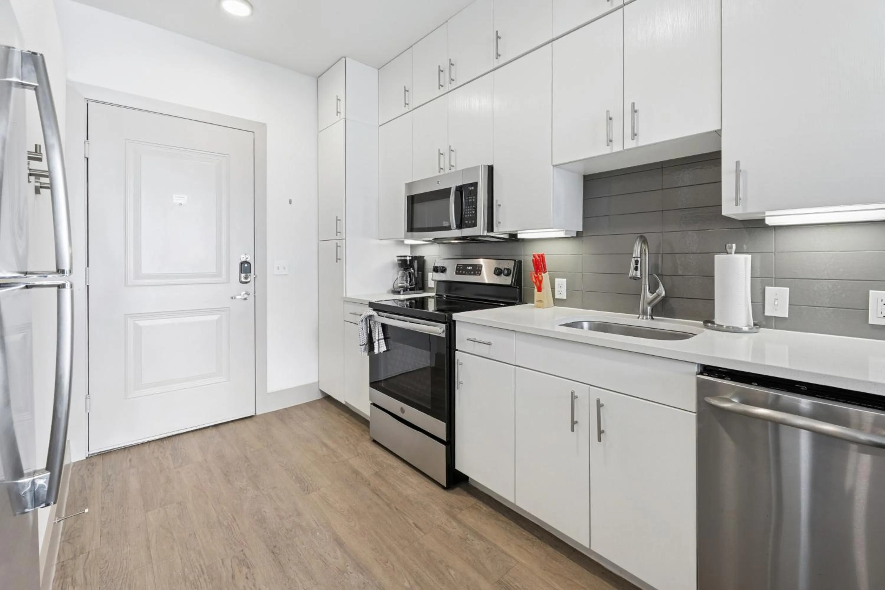 kitchen in Sentral East Austin at 1630 E Sixth