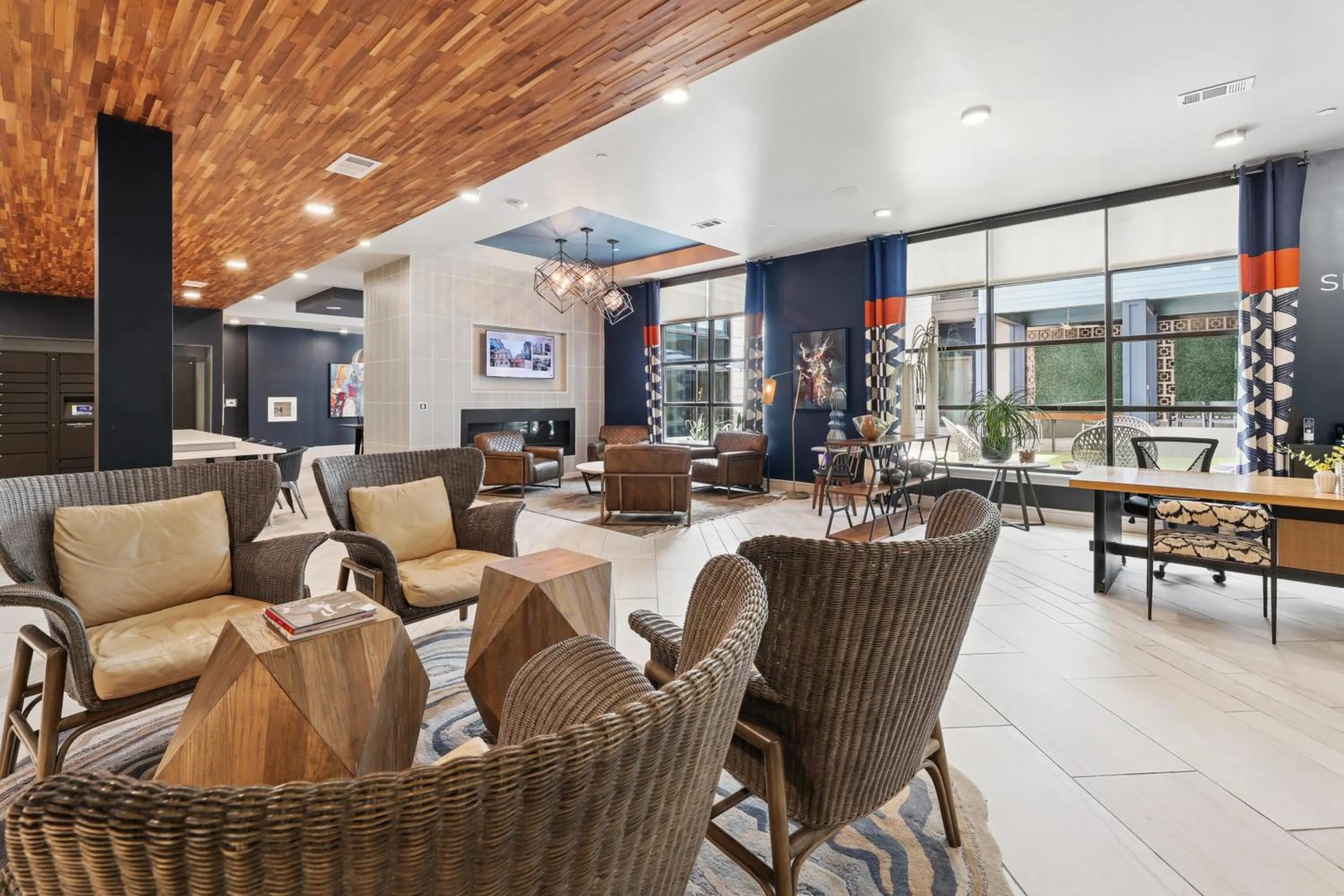 Communal lounge/ TV room in Sentral East Austin at 1630 E Sixth