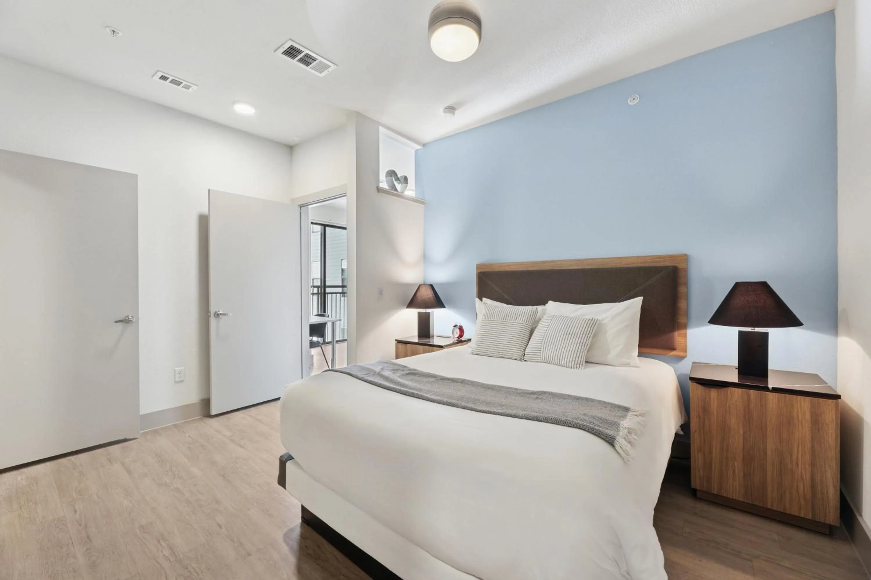 Bed in Sentral East Austin at 1630 E Sixth