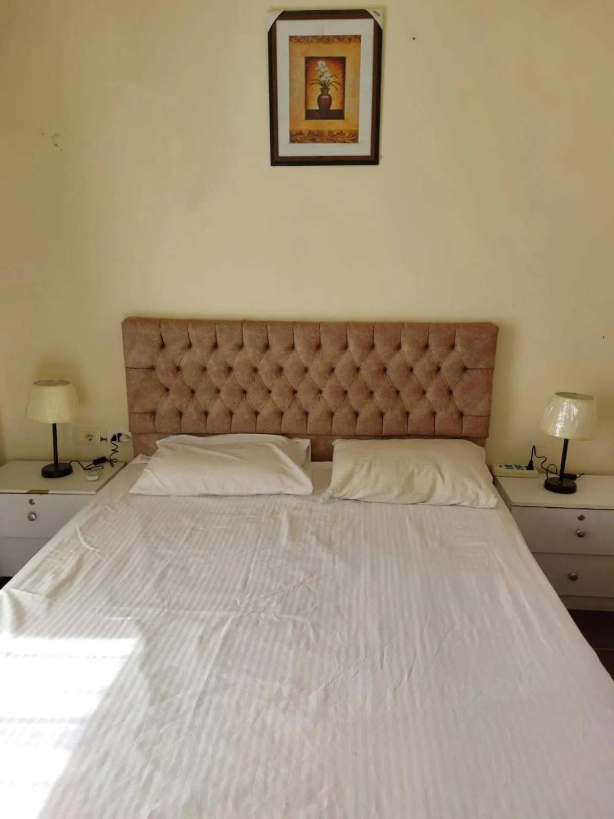 Bed in porto sharm 2 bed room and private garden-pool view