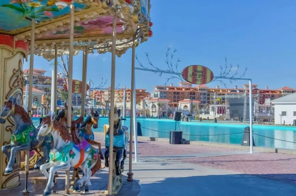 porto sharm 2 bed room and private garden-pool view