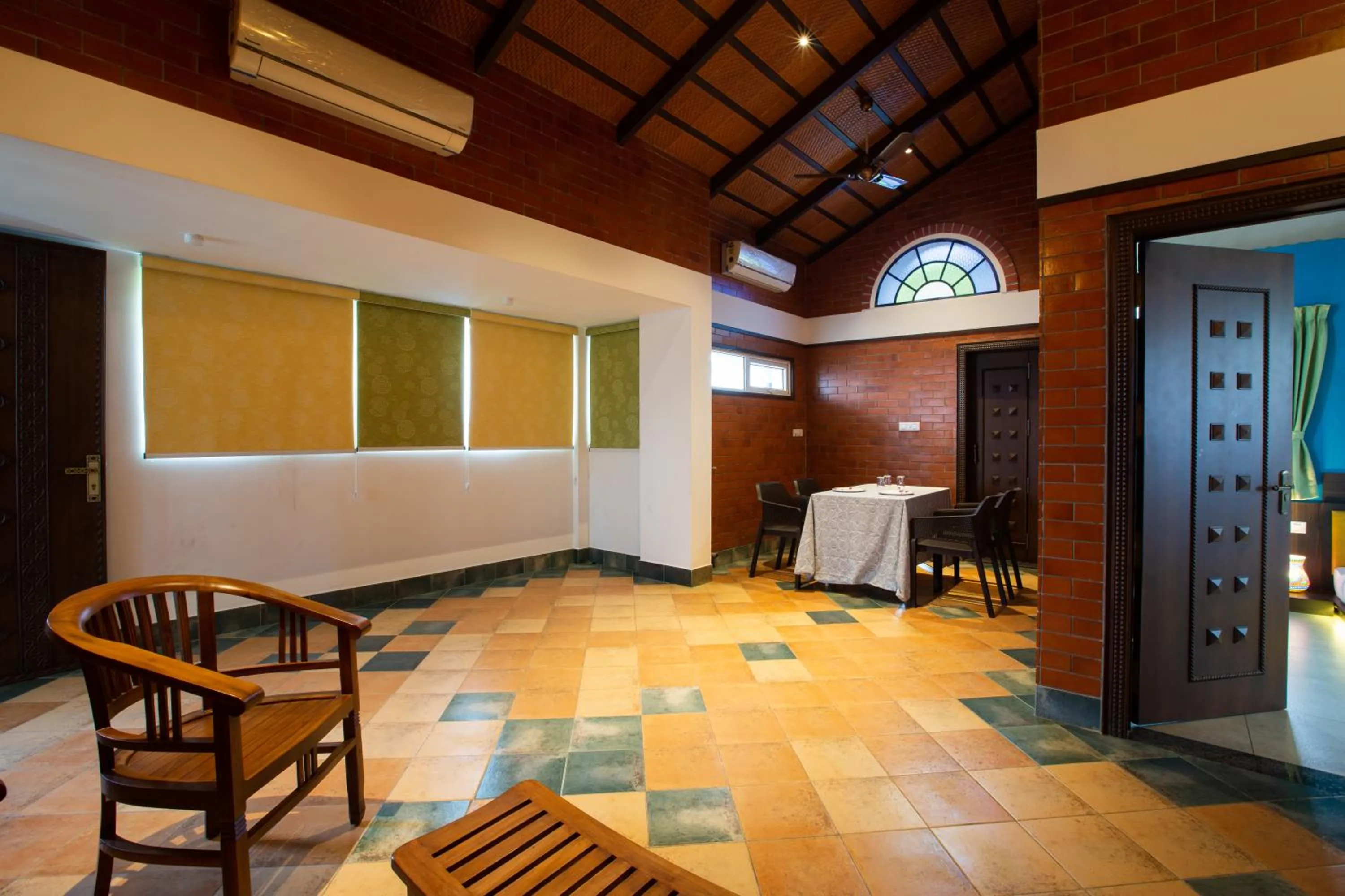 Living room in Sarvam Serviced Apartment