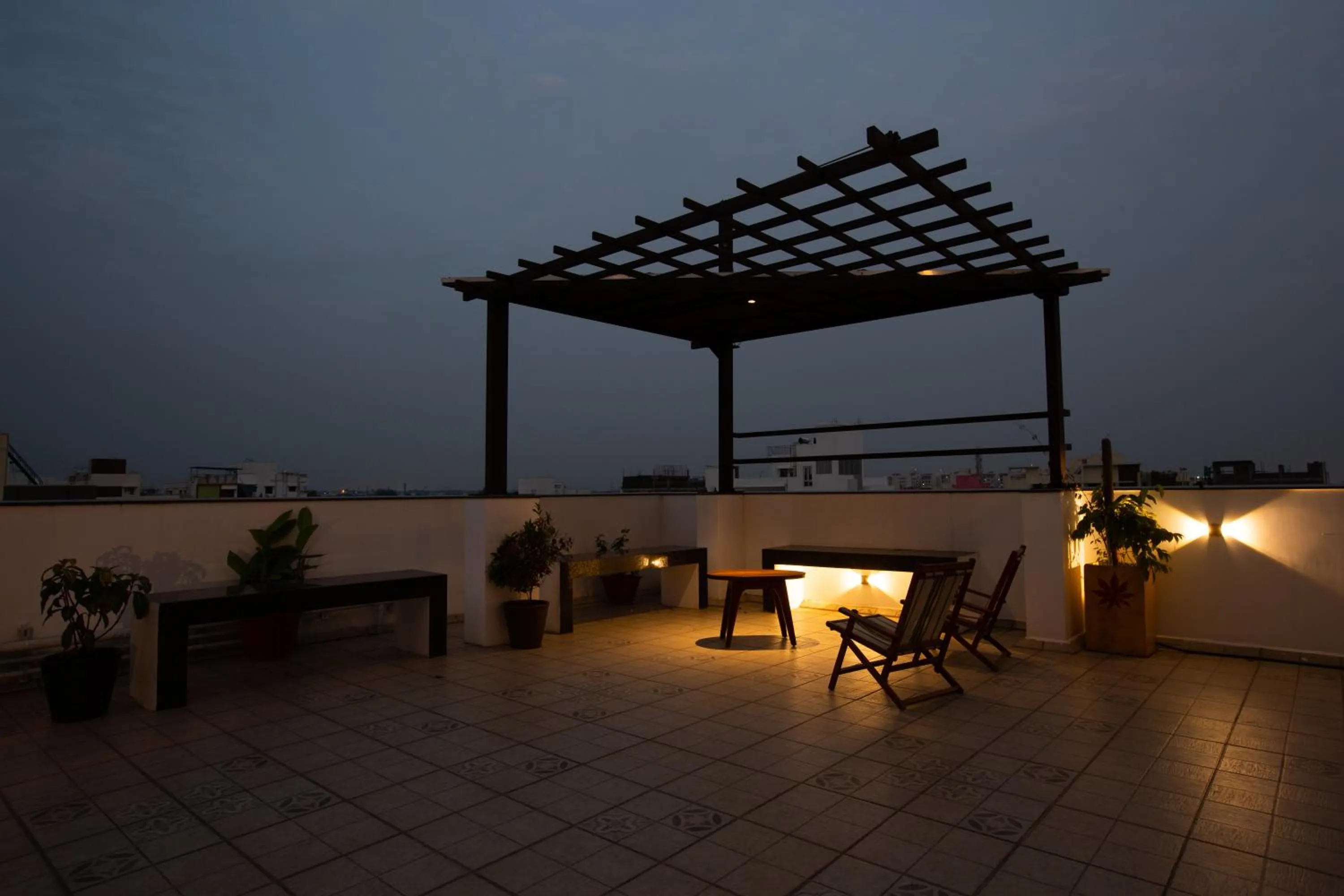 Balcony/Terrace in Sarvam Serviced Apartment