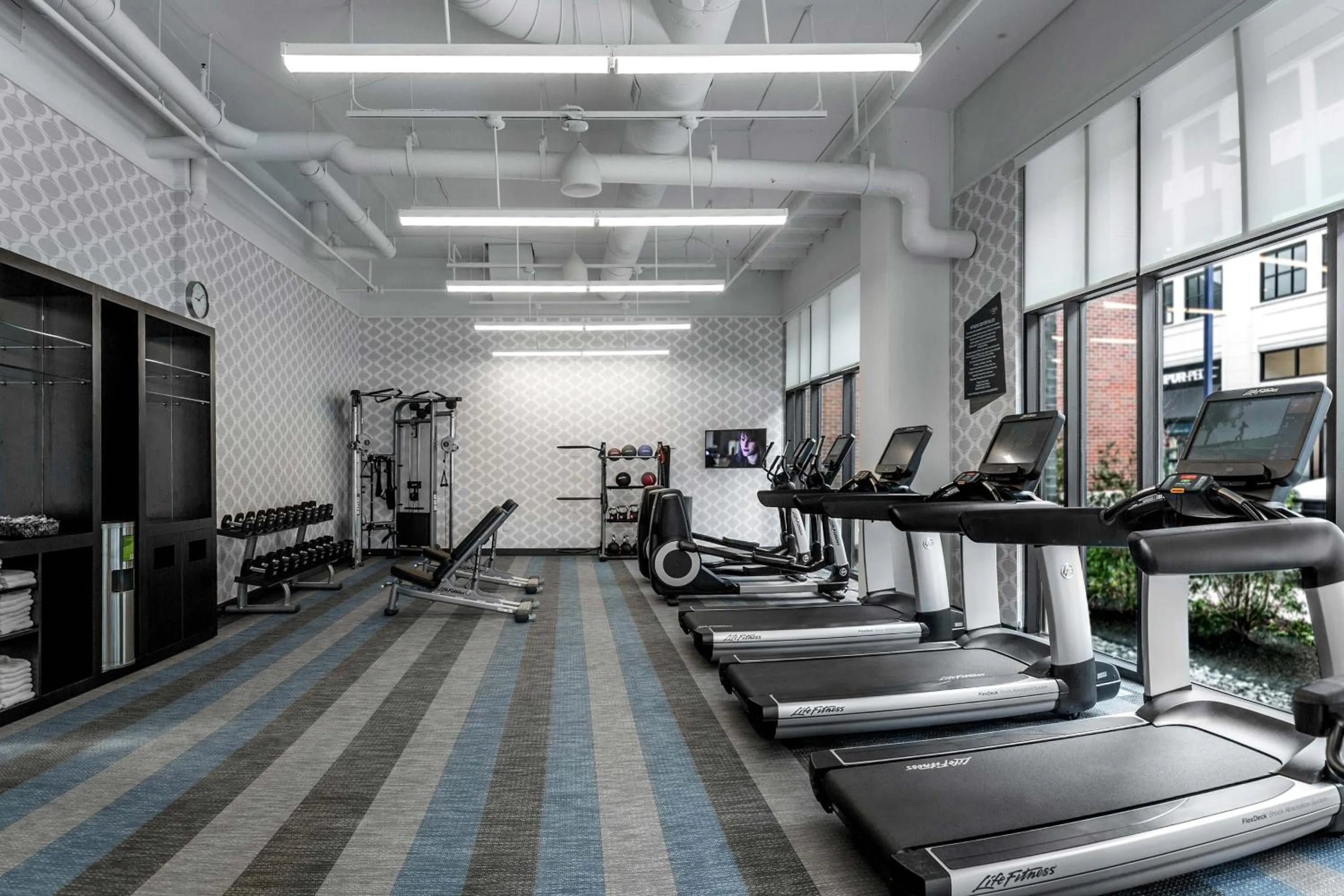 Fitness centre/facilities in Aloft Columbus Easton