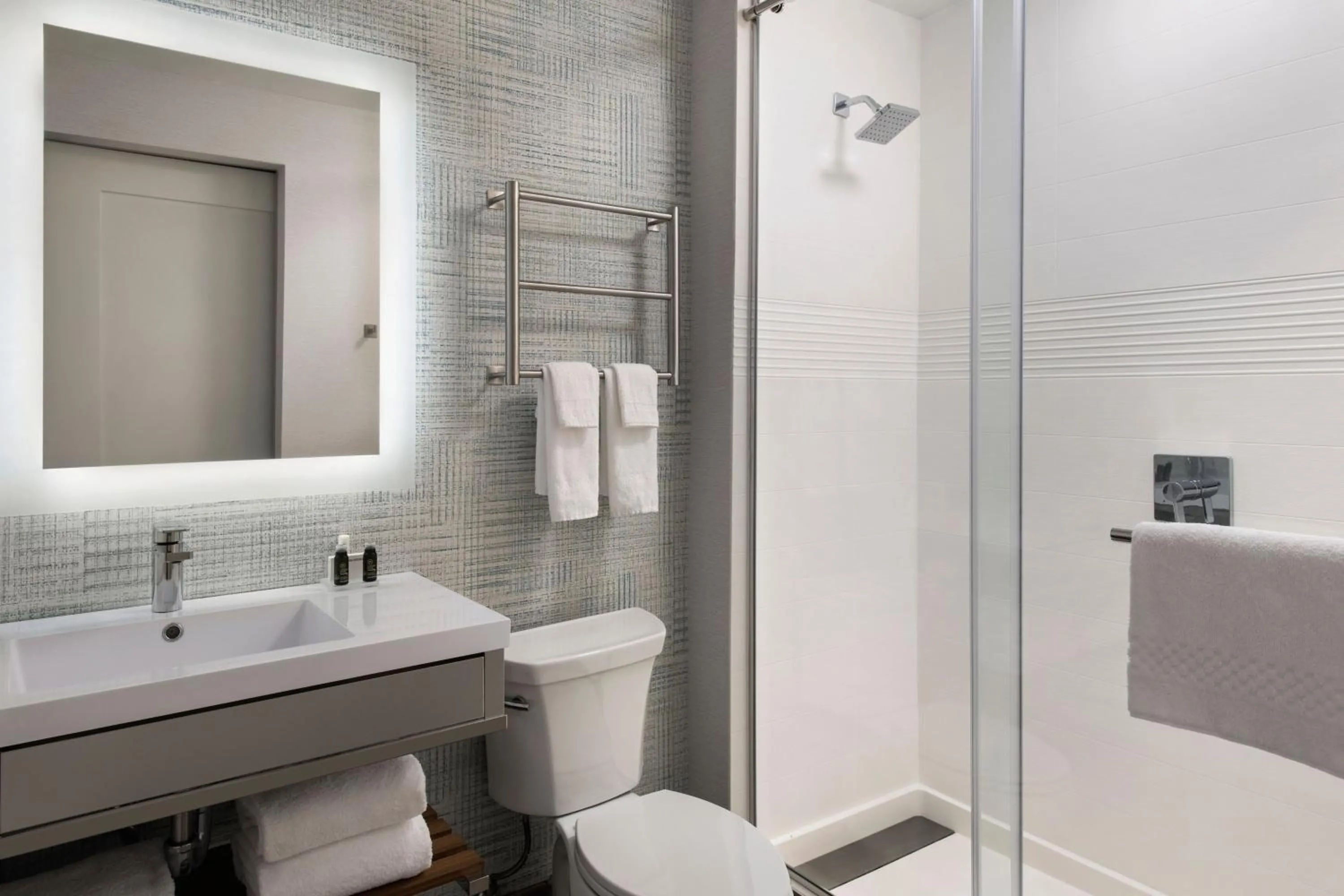 Bathroom in TownePlace Suites by Marriott New York Brooklyn