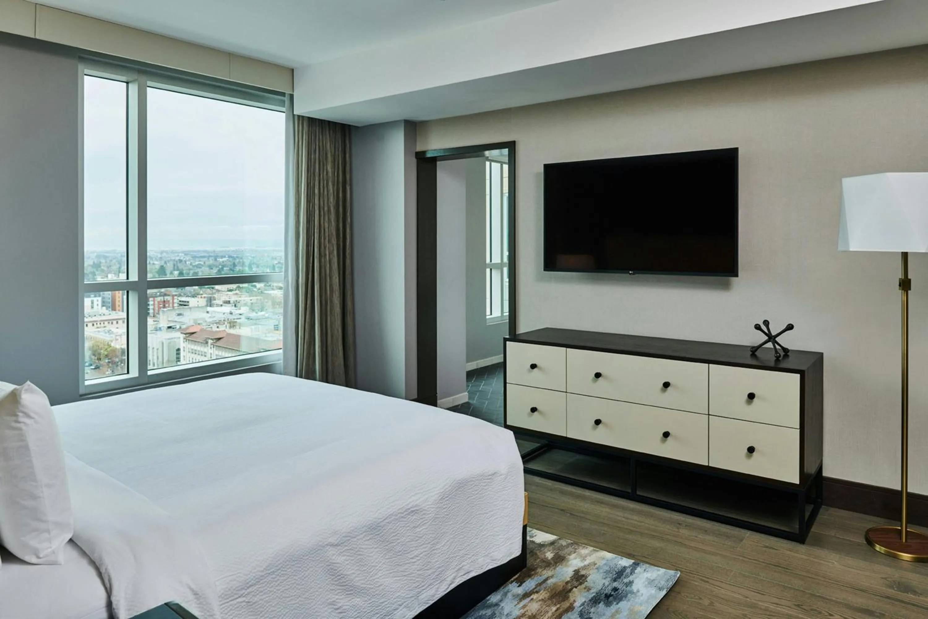 Bedroom, Bed in Residence Inn By Marriott Berkeley