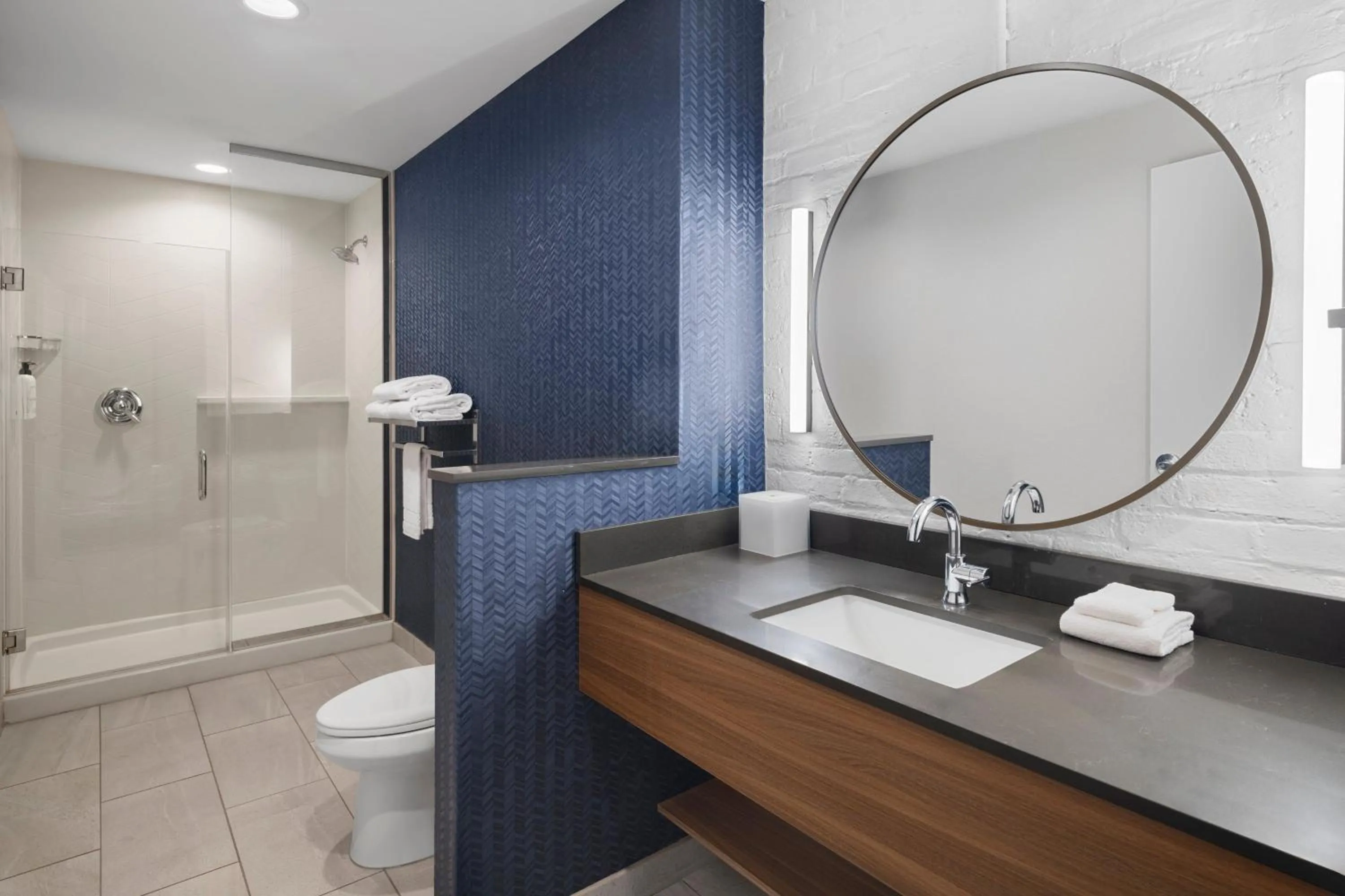 Bathroom in Fairfield Inn & Suites Madison Historic Eagle Cotton Mill