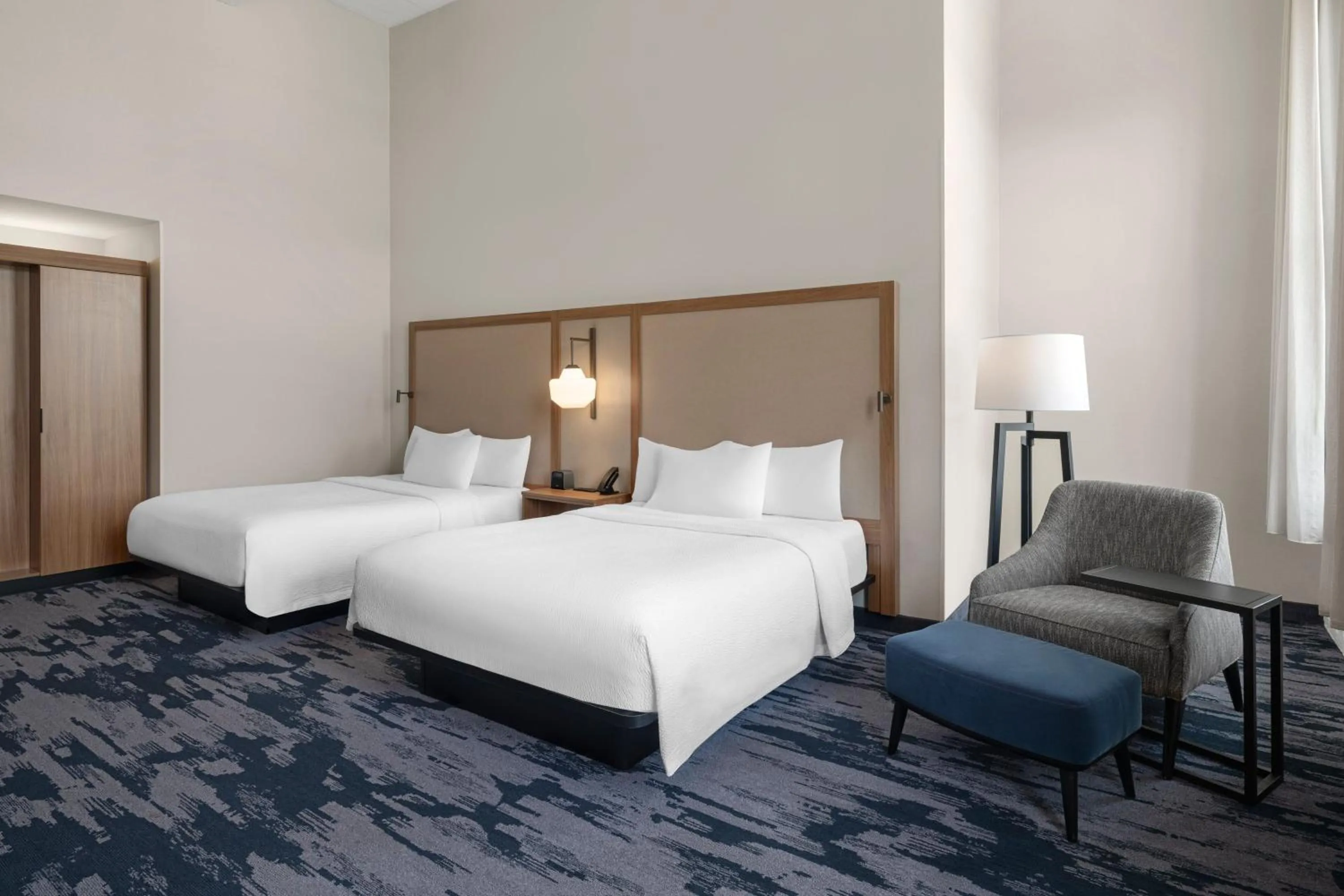 Photo of the whole room, Bed in Fairfield Inn & Suites Madison Historic Eagle Cotton Mill