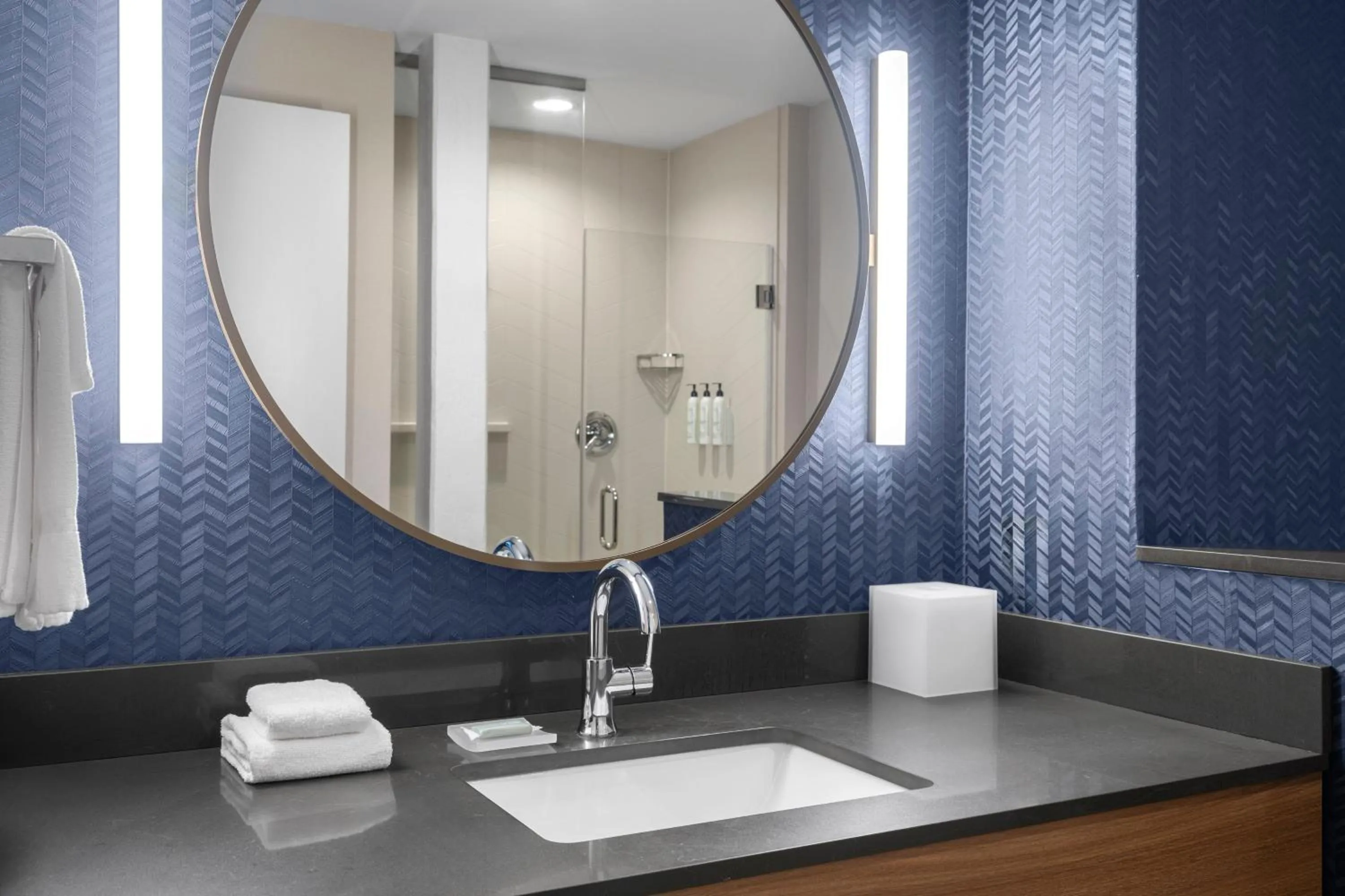 Bathroom in Fairfield Inn & Suites Madison Historic Eagle Cotton Mill